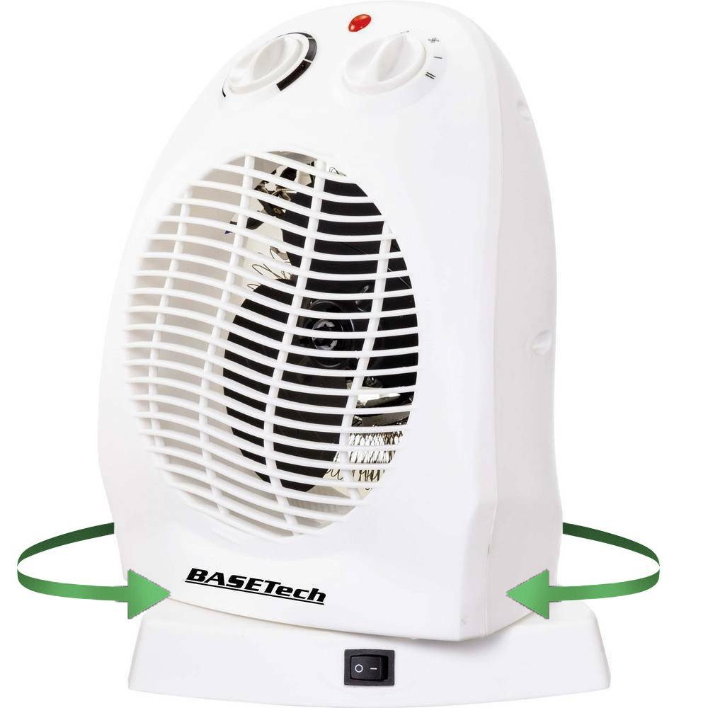 Baseline Dekokissen Heizlüfter 3in1 Funktion Schwenkfunktion Oszillierend Tisch 2000W