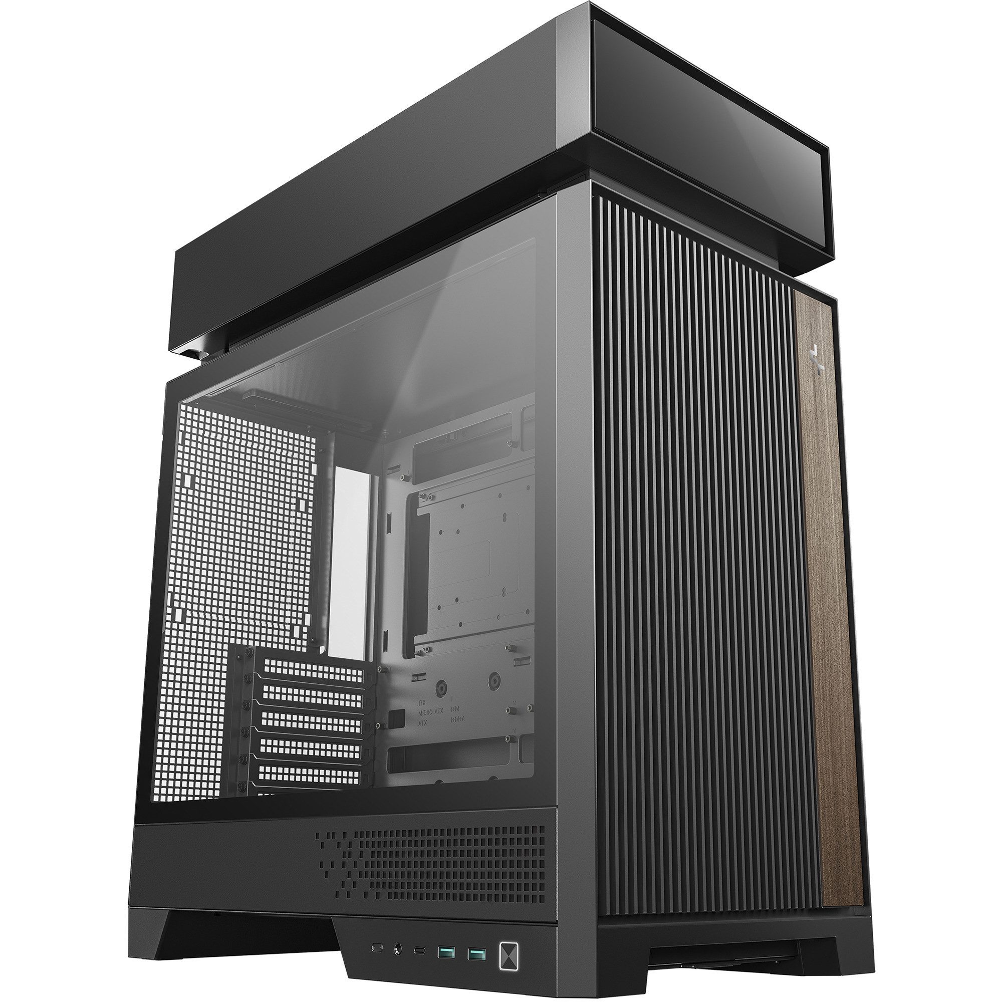 DeepCool PC-Gehäuse DeepCool CL660, Tower-Gehäuse, (Tempered Glass)