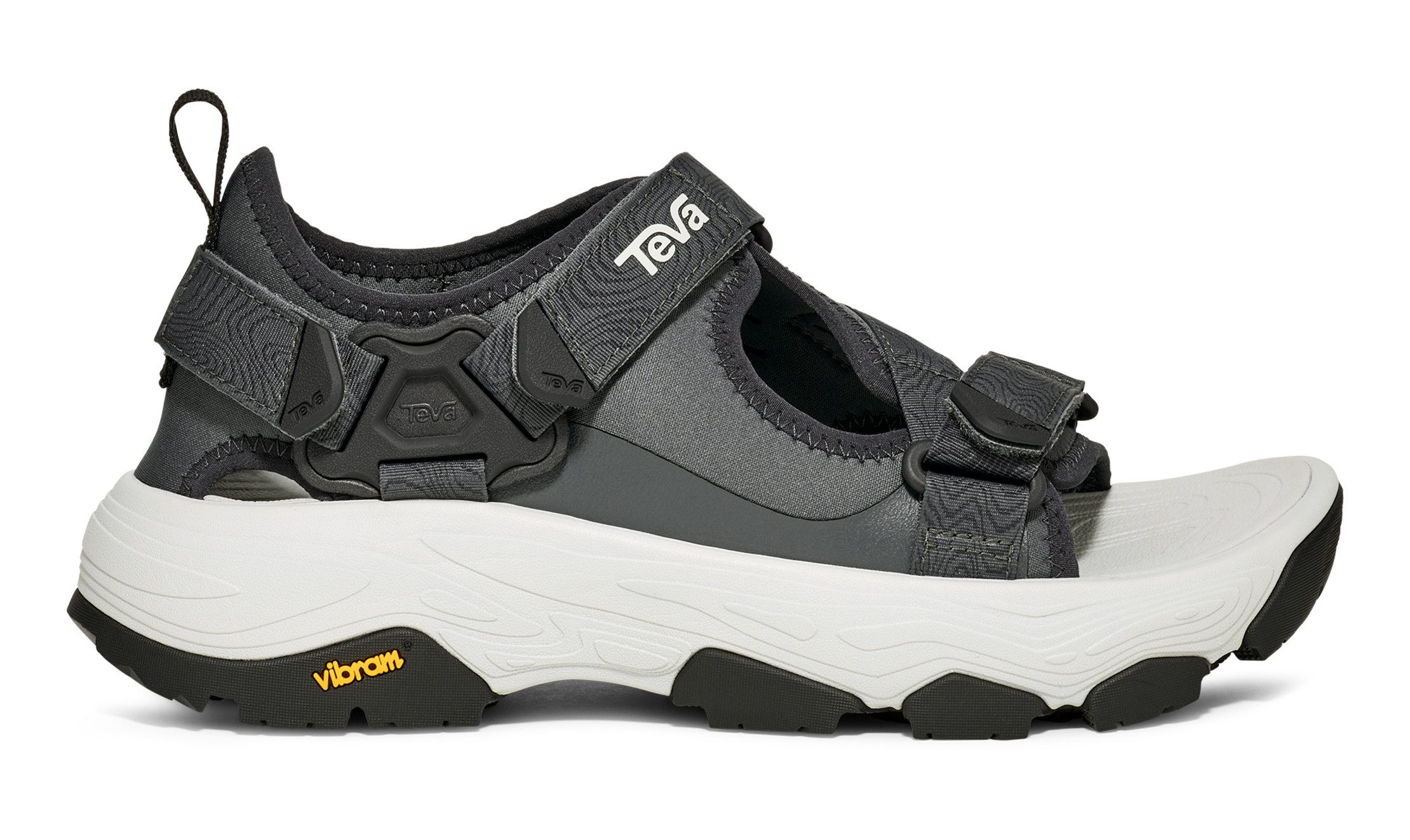 Teva GRANDVIEW MAX SANDAL MEN Sandale mit Vibram® Sohle, mit Gummi-Laufsohle, atmungsaktiv