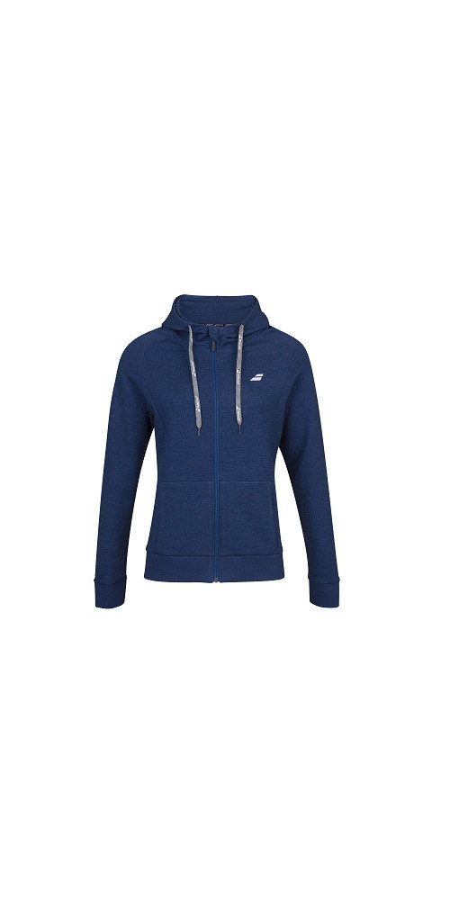Babolat Trainingsjacke Kapuzenjacke Exercise Club 2021 dunkelblau Damen