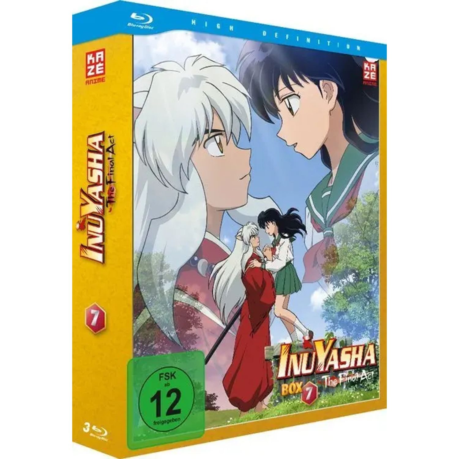Crunchyroll Blu-ray InuYasha - TV-Serie - Box 7 (Final Arc: Episoden 1-26) [3 Blu-rays]