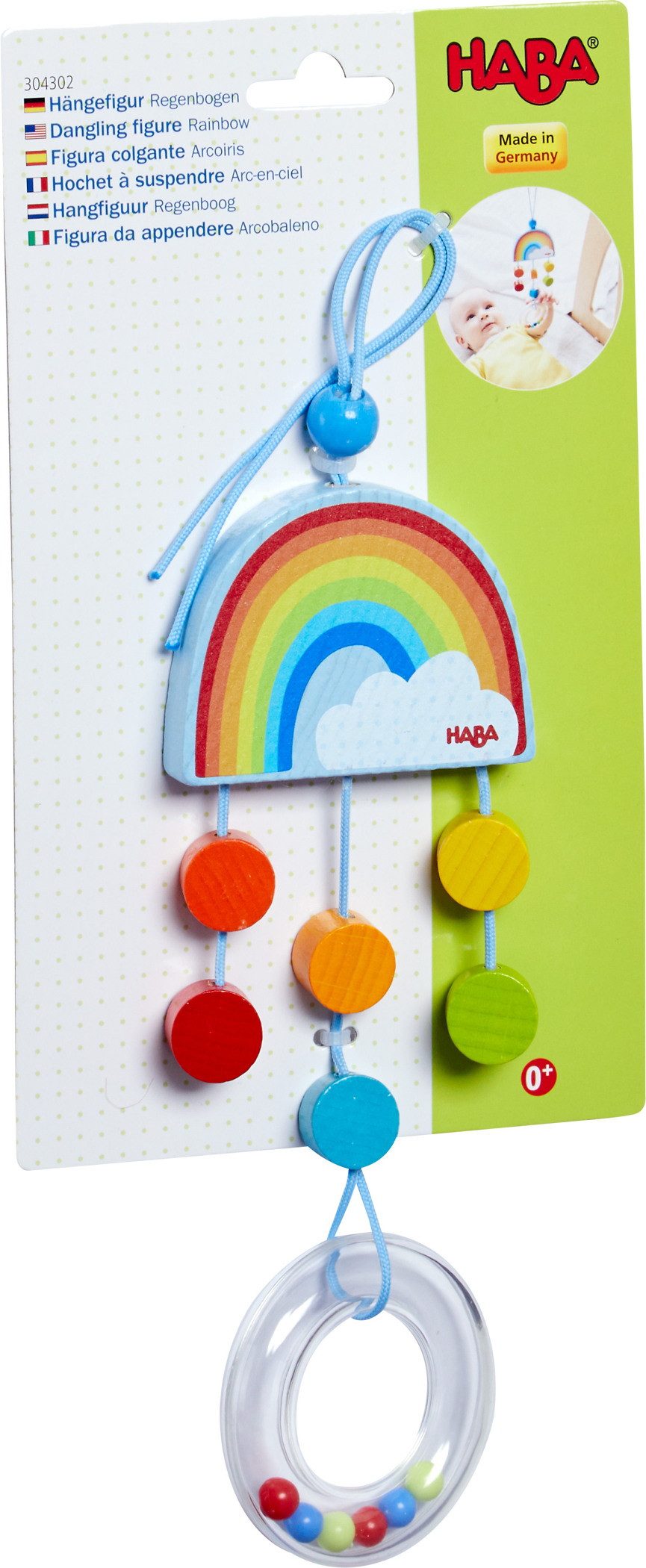 Haba Mobile Babywelt Mobile & Hängefiguren Hängefigur Regenbogen 2011624001