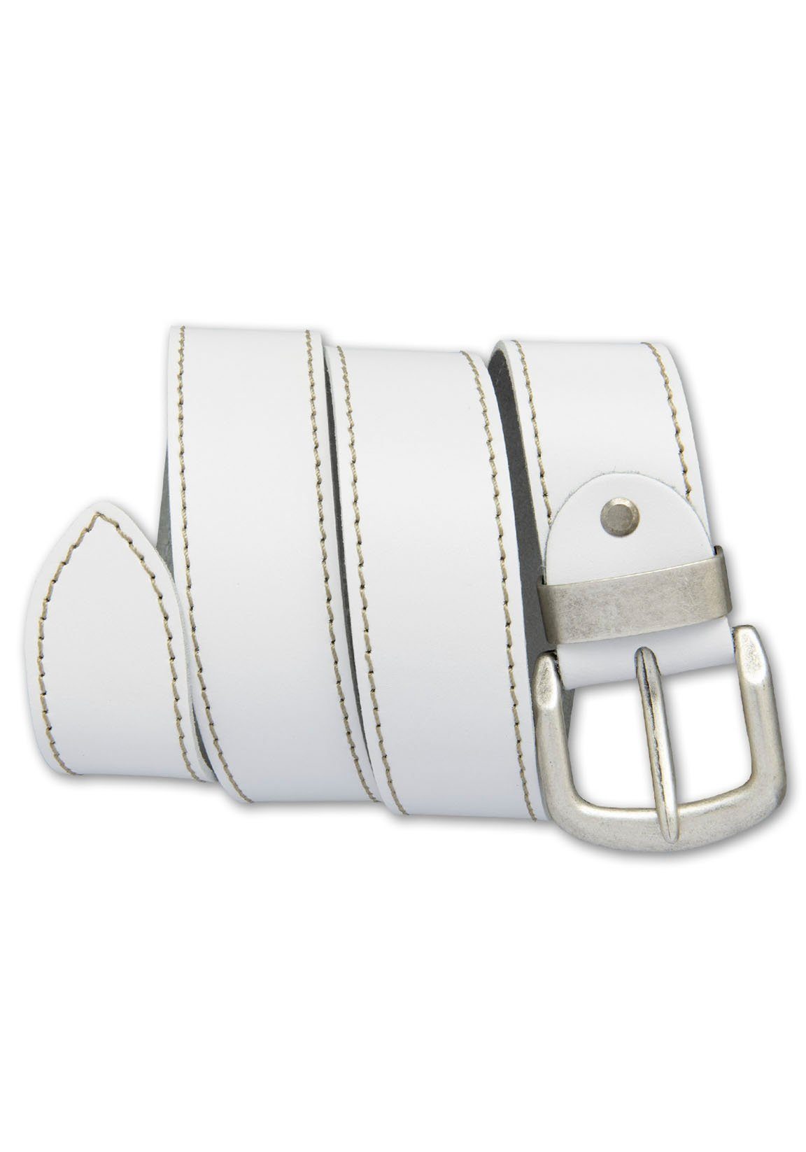 BERND GÖTZ Ledergürtel mit Metallschlaufe