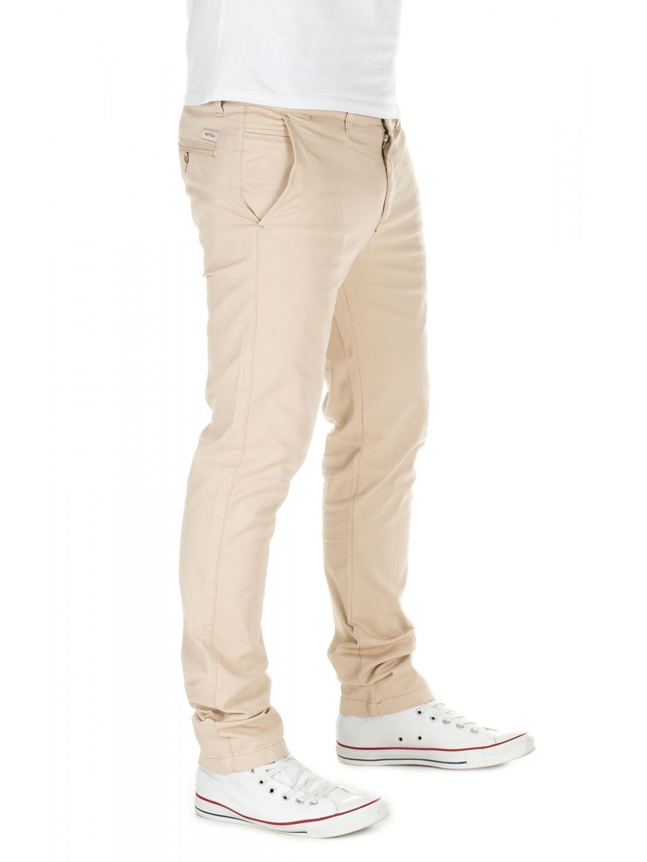 WOTEGA Chinohose Chino Pants Adriano Herren Slim Fit Chinohose