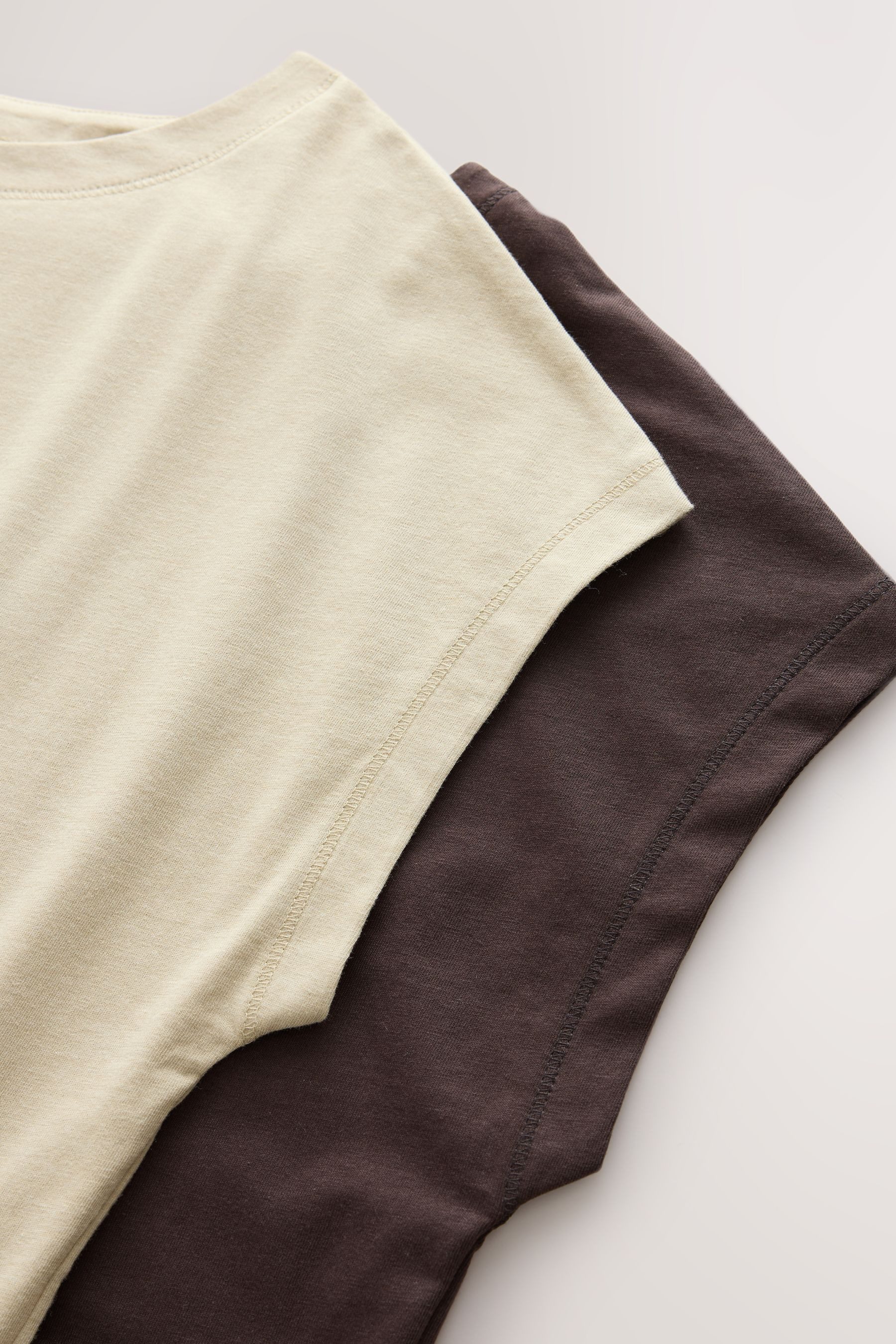 Next T-Shirt 2er-Pack T-Shirts mit Flügelärmeln (2-tlg) – Bild 5 von 5