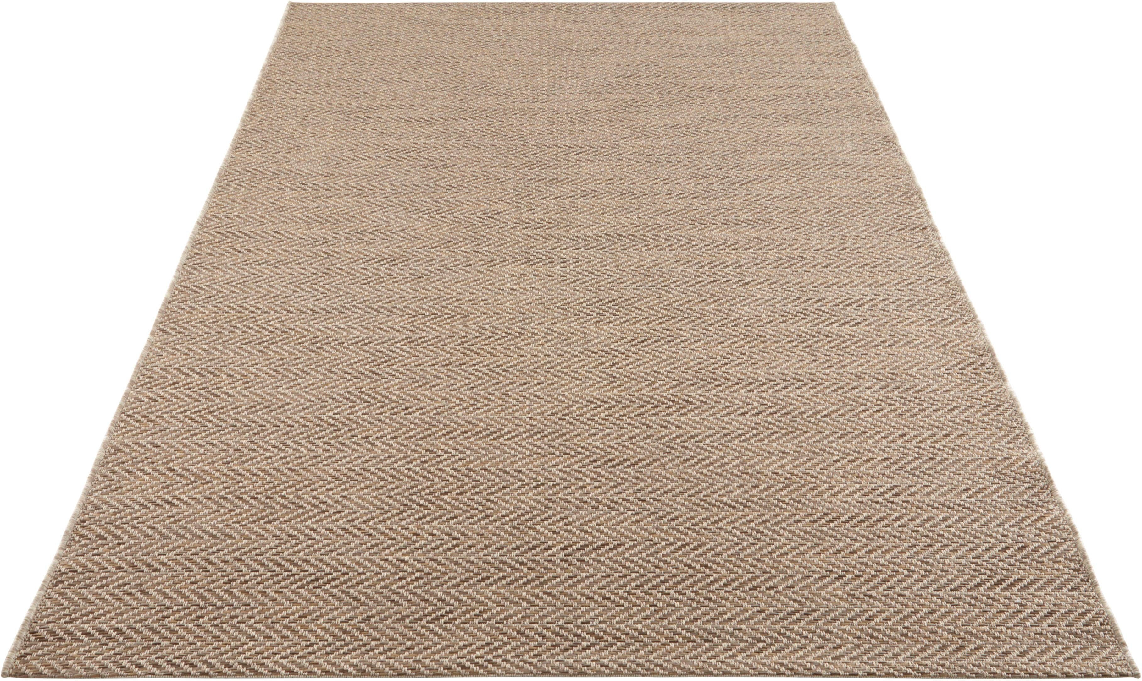 ELLE DECORATION Teppich Caen, rechteckig, Höhe: 8 mm, In-& Outdoor, Wetterfest, Balkon, Garten, Wohnzimmer, Wasserfest. Reduzierter Preis € 49,91. Unverbindliche Preisempfehlung € 59,90