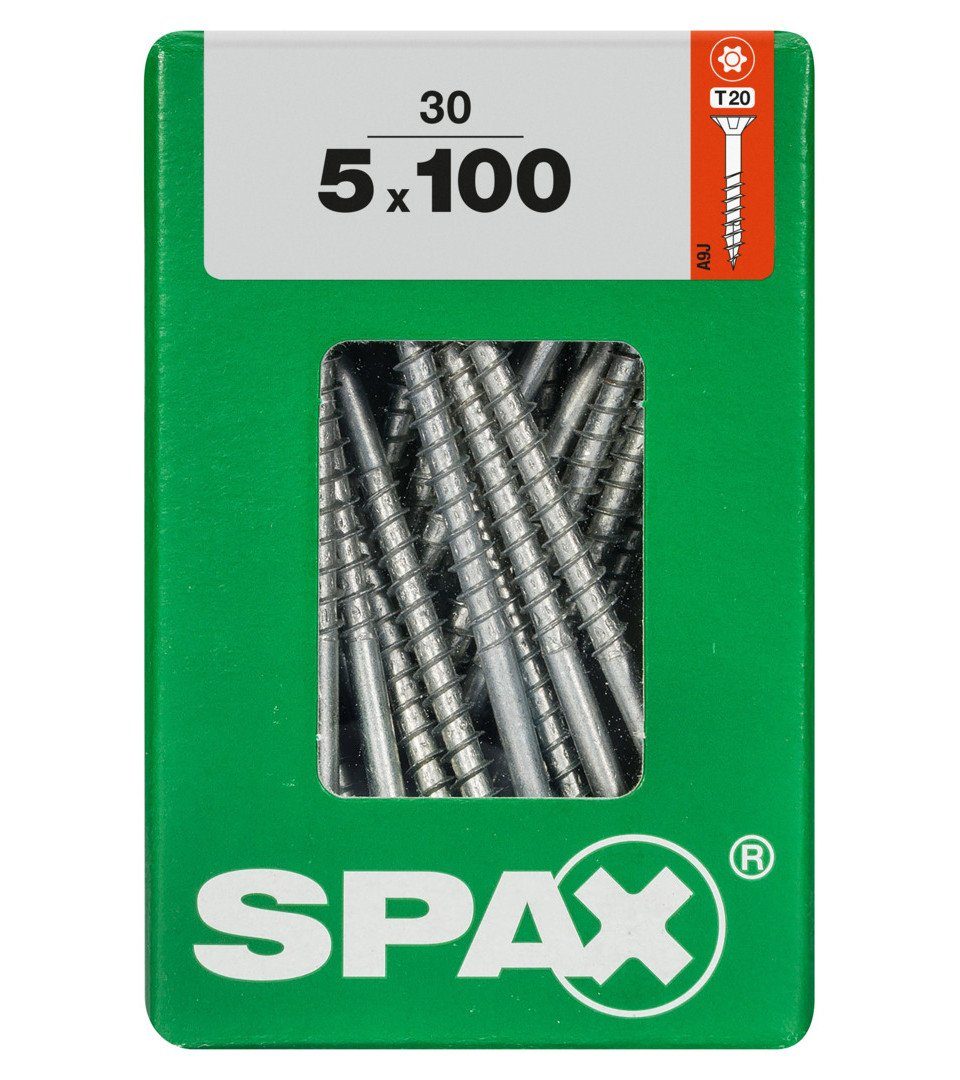 SPAX Holzbauschraube Spax Universalschrauben 5.0 x 100 mm TX 20 - 30