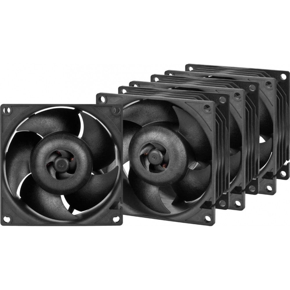 Gehäuselüfter ACFAN00292A s8038-7k server lüfter 80mm 4er pack schwarz