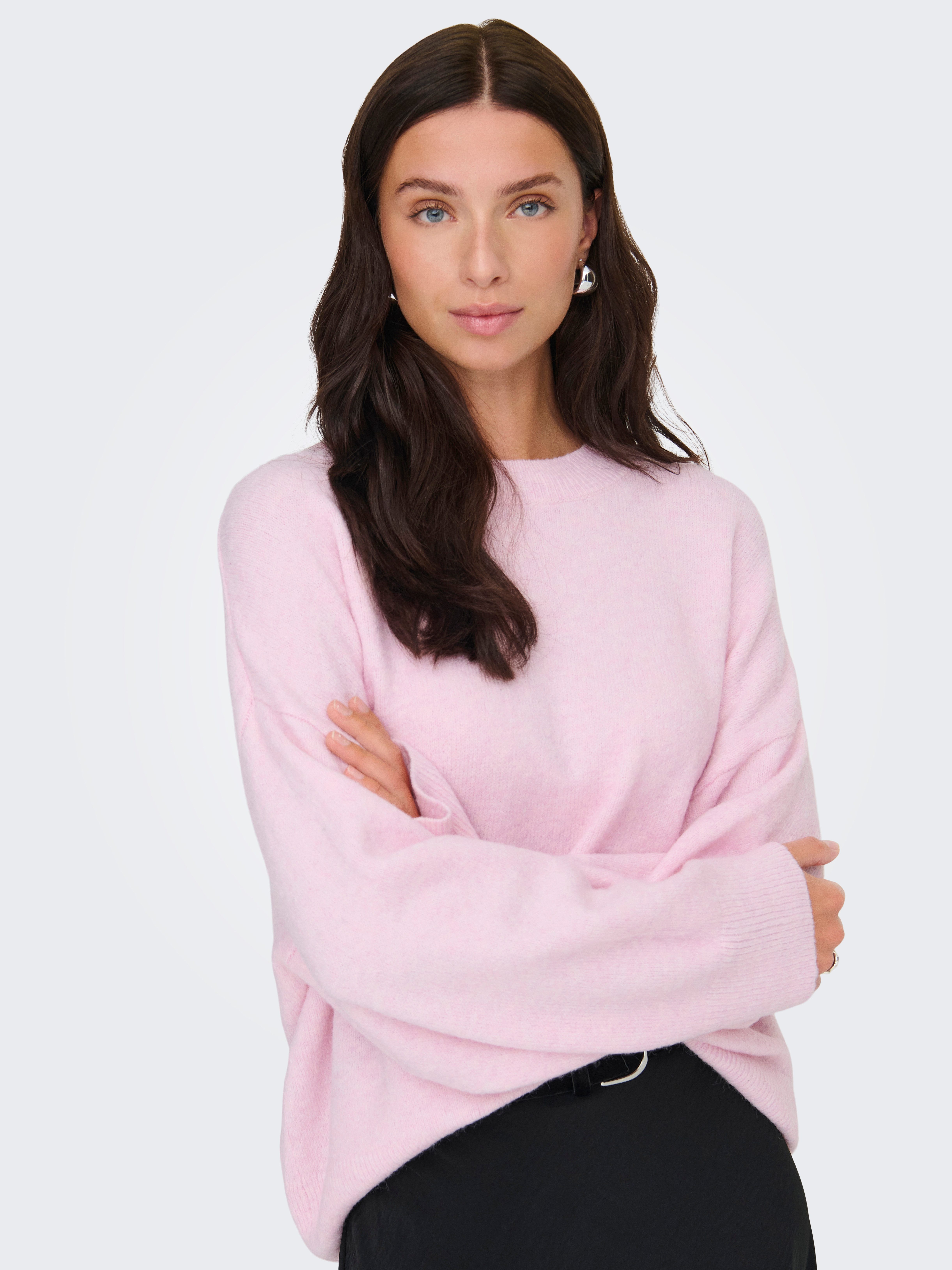 JDY Strickpullover JDYSONJA L/S O-NECK PULLOVER KNT NOOS günstig online kaufen