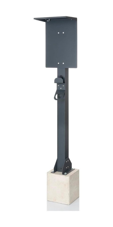 KREAINVENT Elektroauto-Ladestation-Halterung Kreainvent Wallbox Standfuß mit Betonfundament Universell