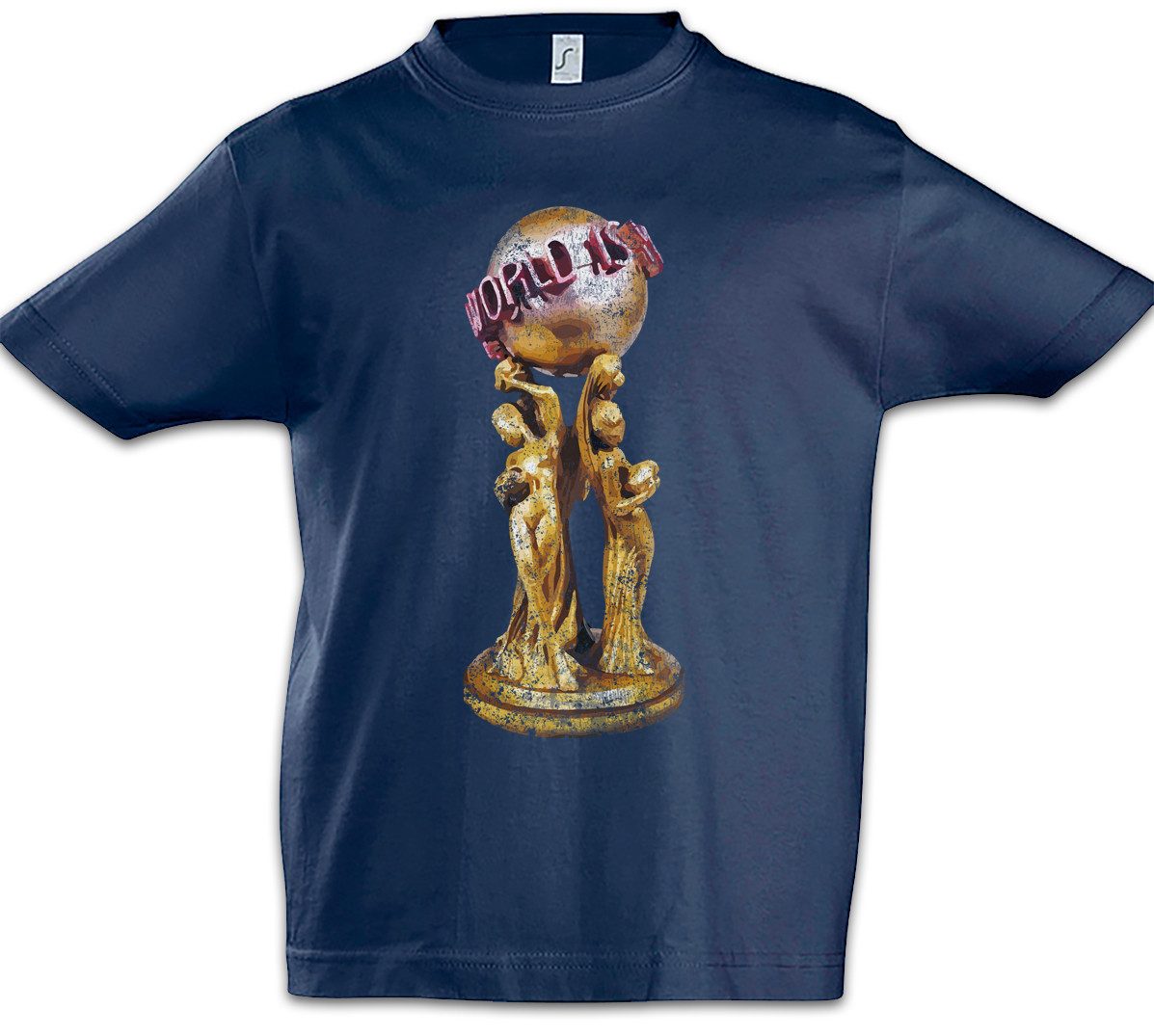 Urban Backwoods Print-Shirt Scarface The World Is Yours Kinder T-Shirt Tony Cuba Montana Kuba Al (1-tlg) Movie Kult Pacino