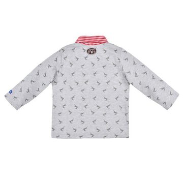 BONDI T-Shirt Jungen Sweatshirt 'Lausbub' mit Hemdkragen 91570