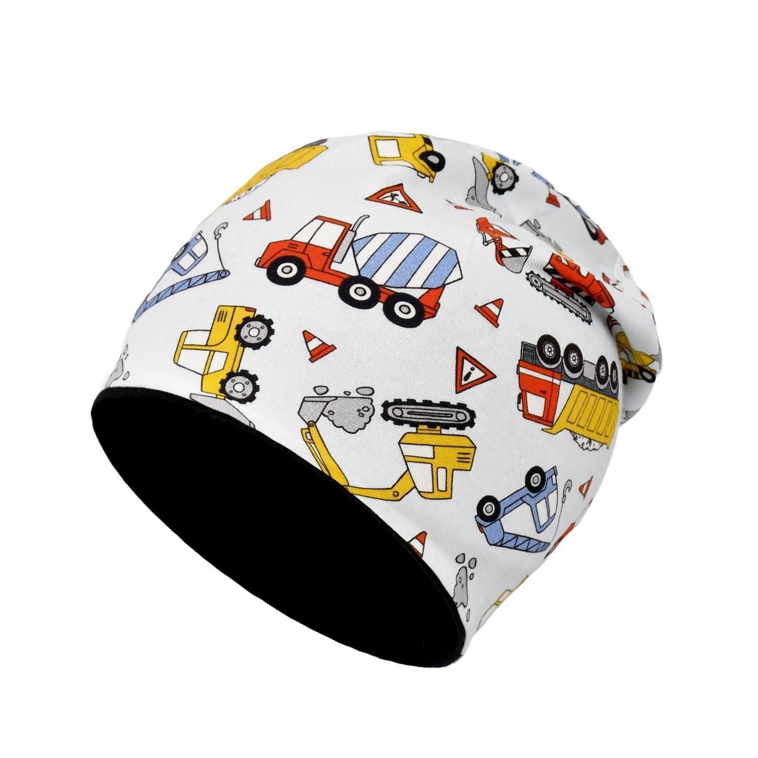 LuxusKollektion Jerseymütze Kinder Beanie Mütze Baumwolle (1-St)