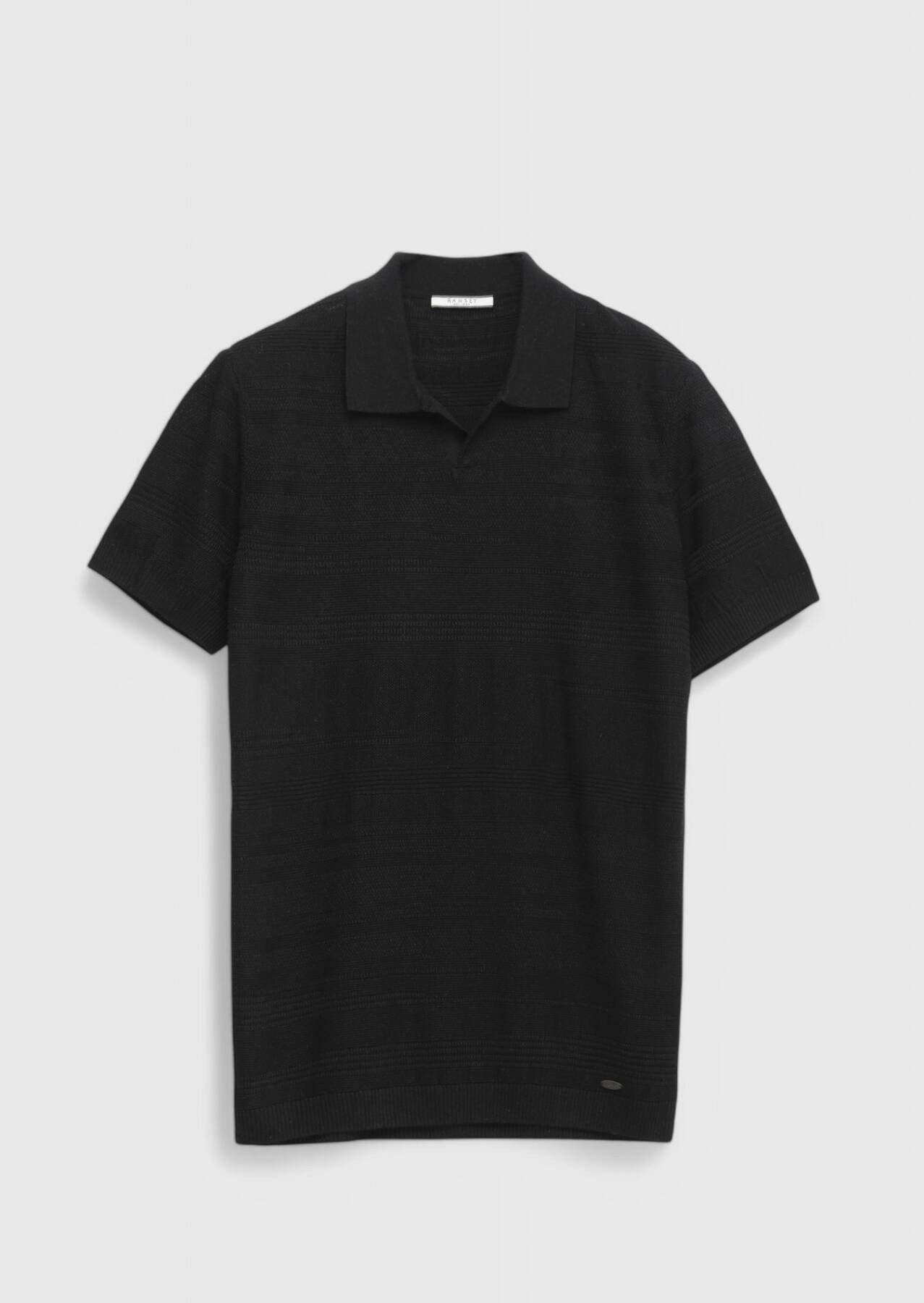 RAMSEY Longpullover KazakBlack Strickpullover