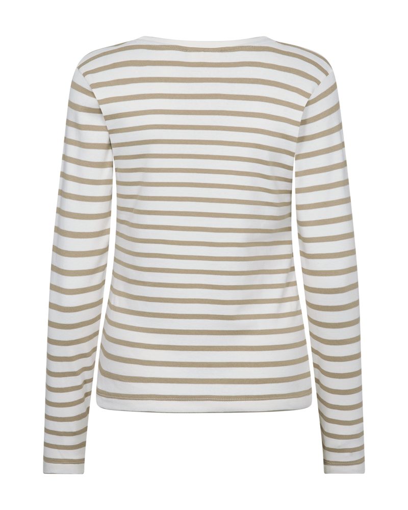 FREEQUENT Langarmshirt FQFAMILA-TEE im Streifen-Design