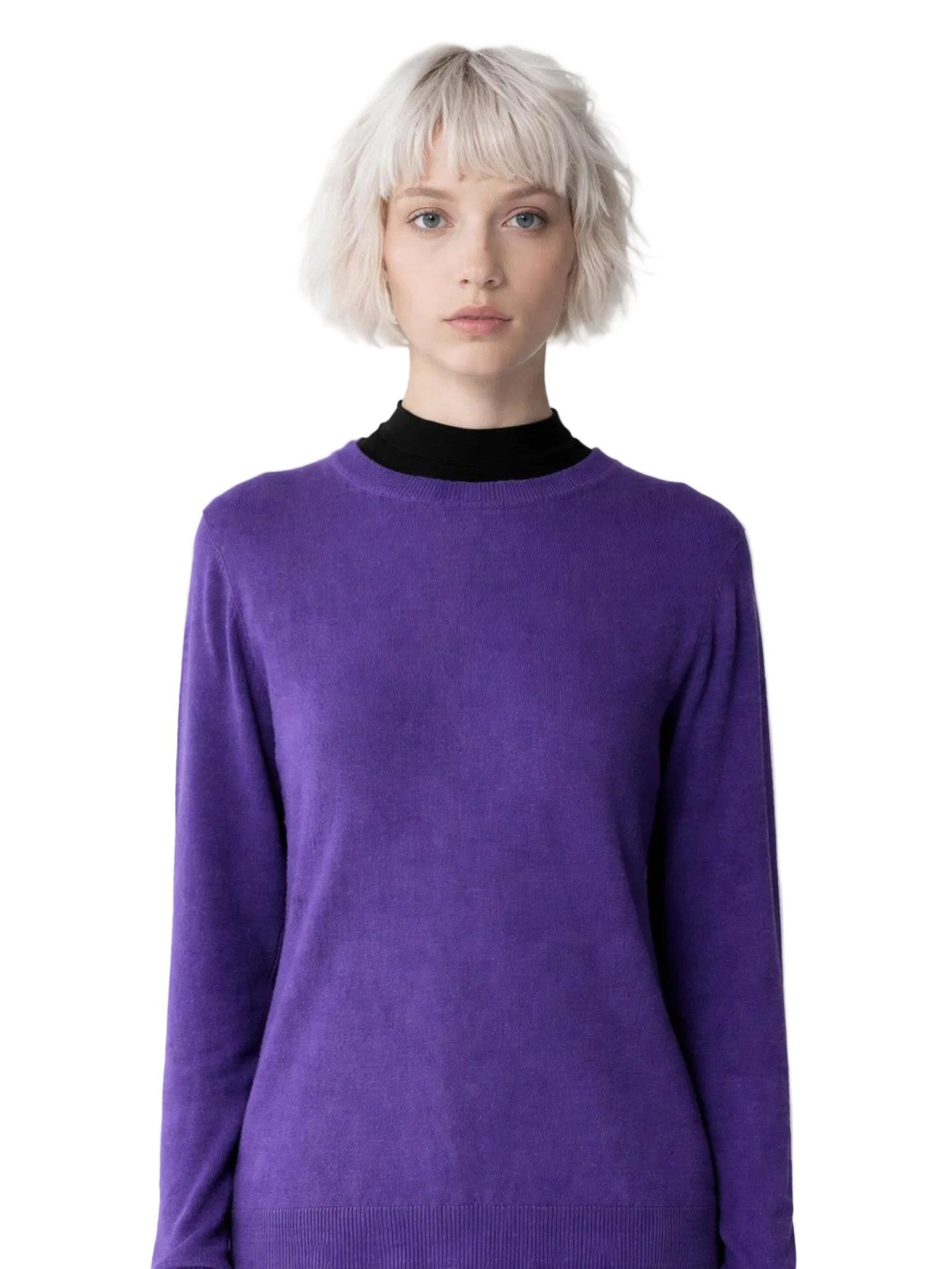 GOBI Cashmere Rundhalspullover Basic R-Ausschnitt Kaschmirpullover