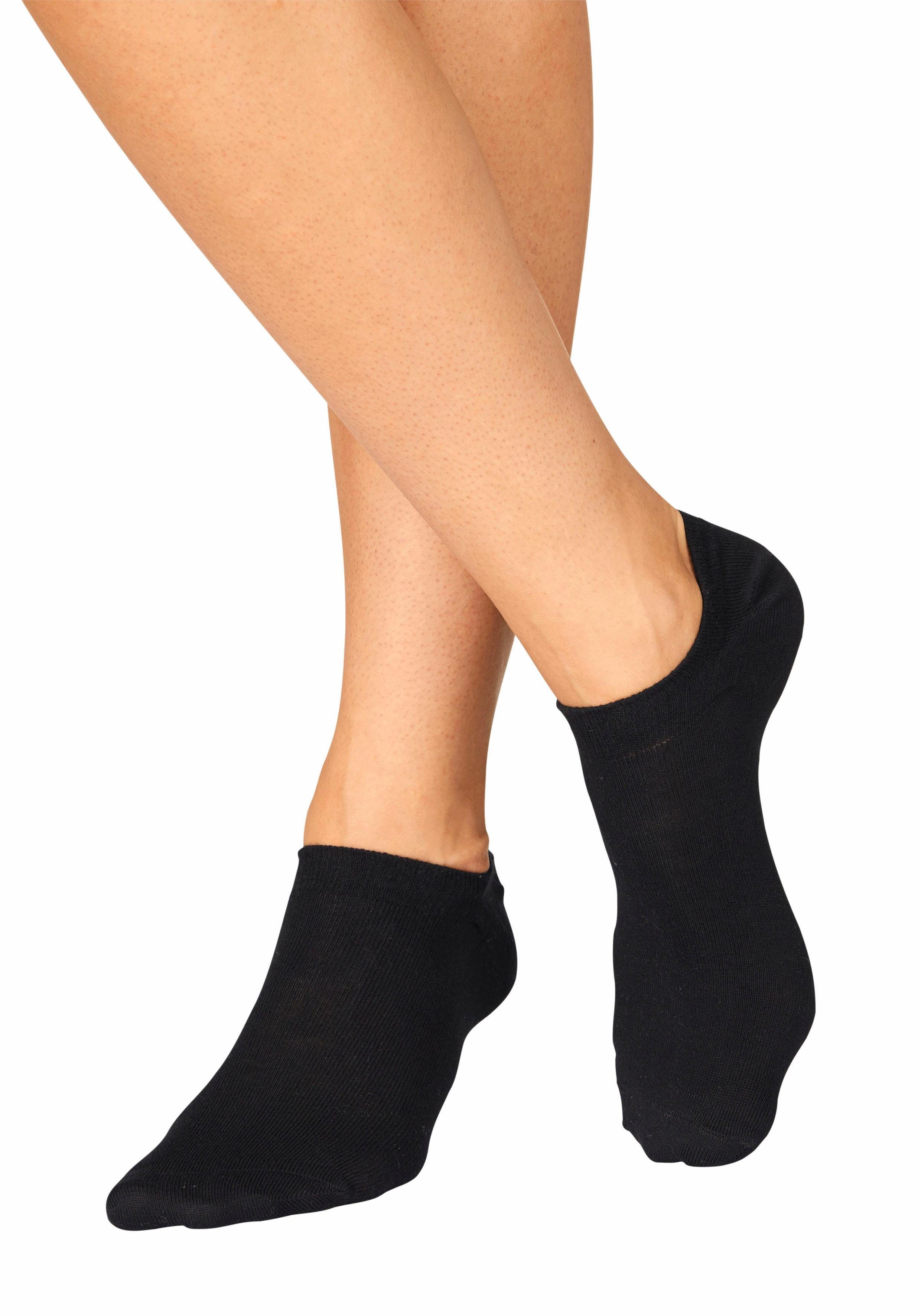 Bench. Sneakersocken (Packung, 5-Paar) für modische Sneaker-Schuhe