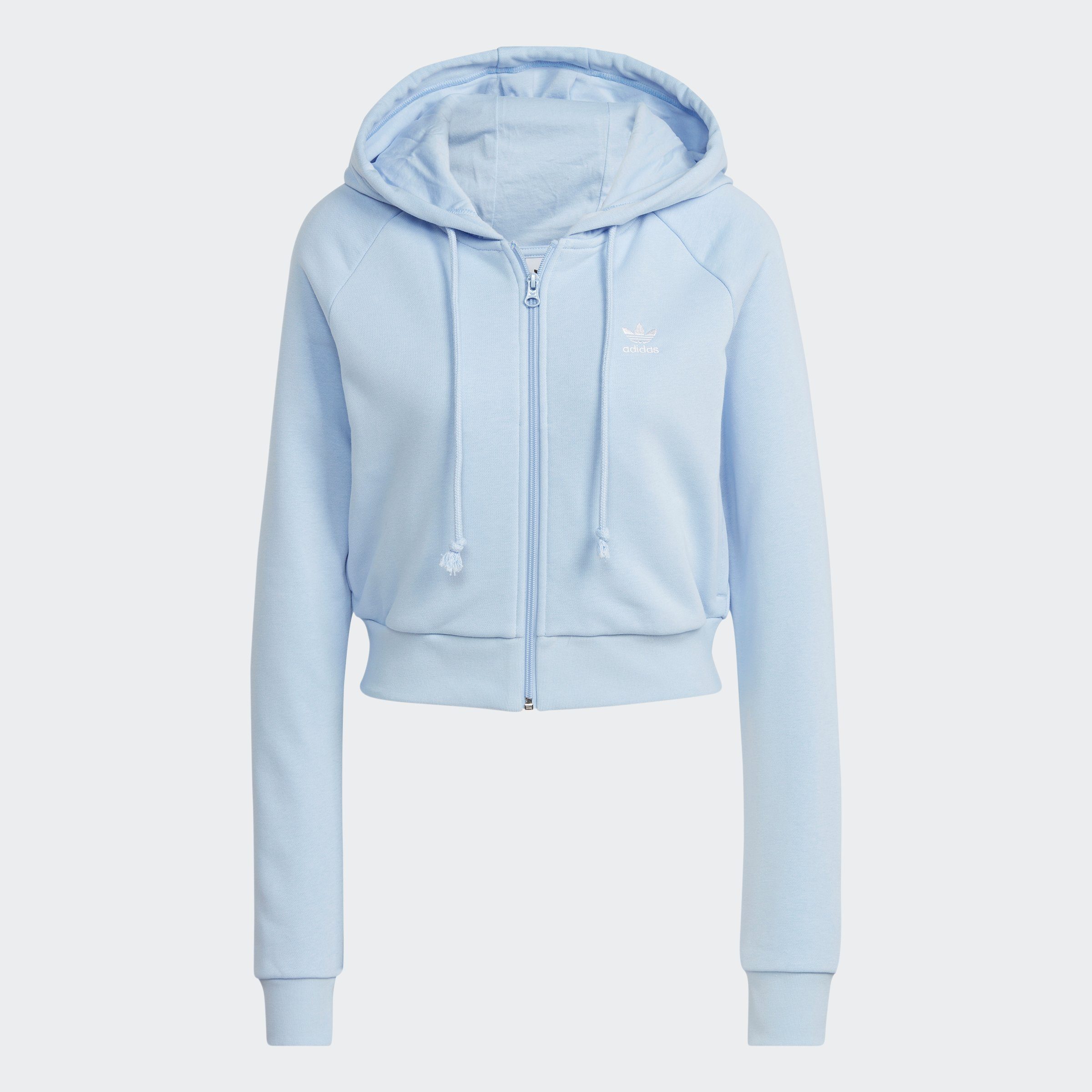 adidas Originals TRAININGSJACKE Kapuzensweatjacke CROP (1-tlg)