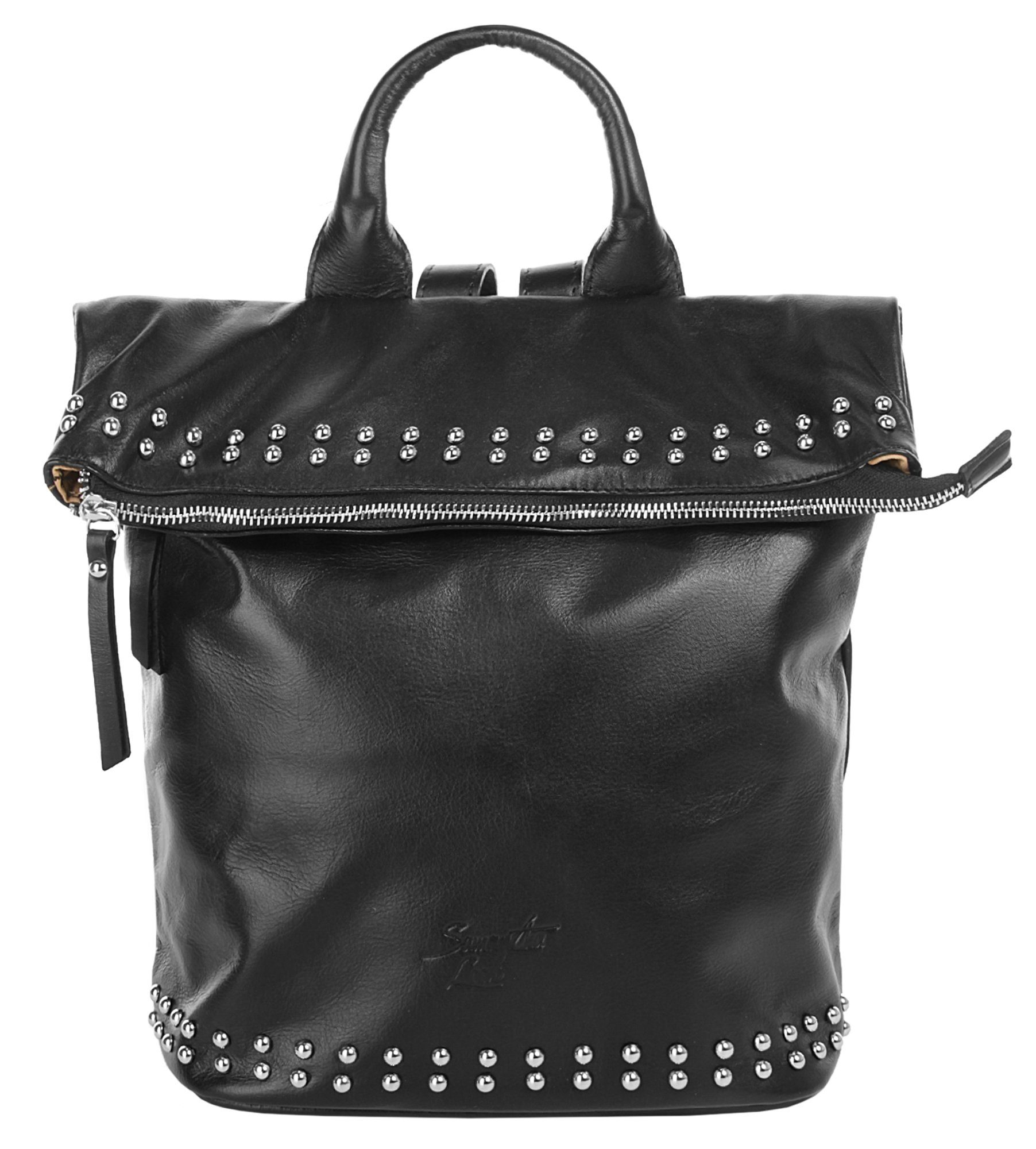 Samantha Look Cityrucksack, echt Leder, Made in Italy günstig online kaufen