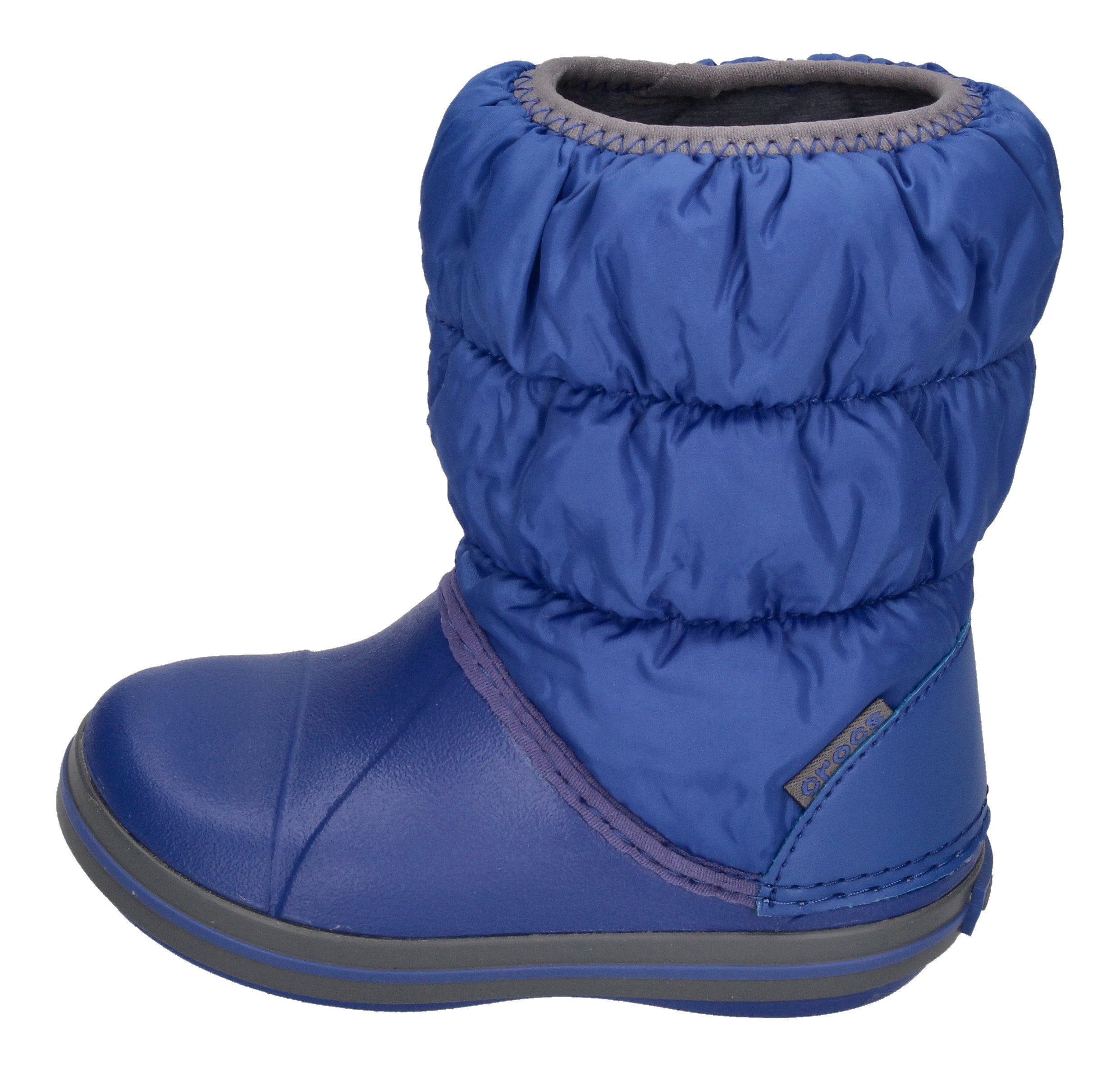 Grey Winterstiefel Boot Cerulean Blue Puff Crocs Light Winter 14613-4BH