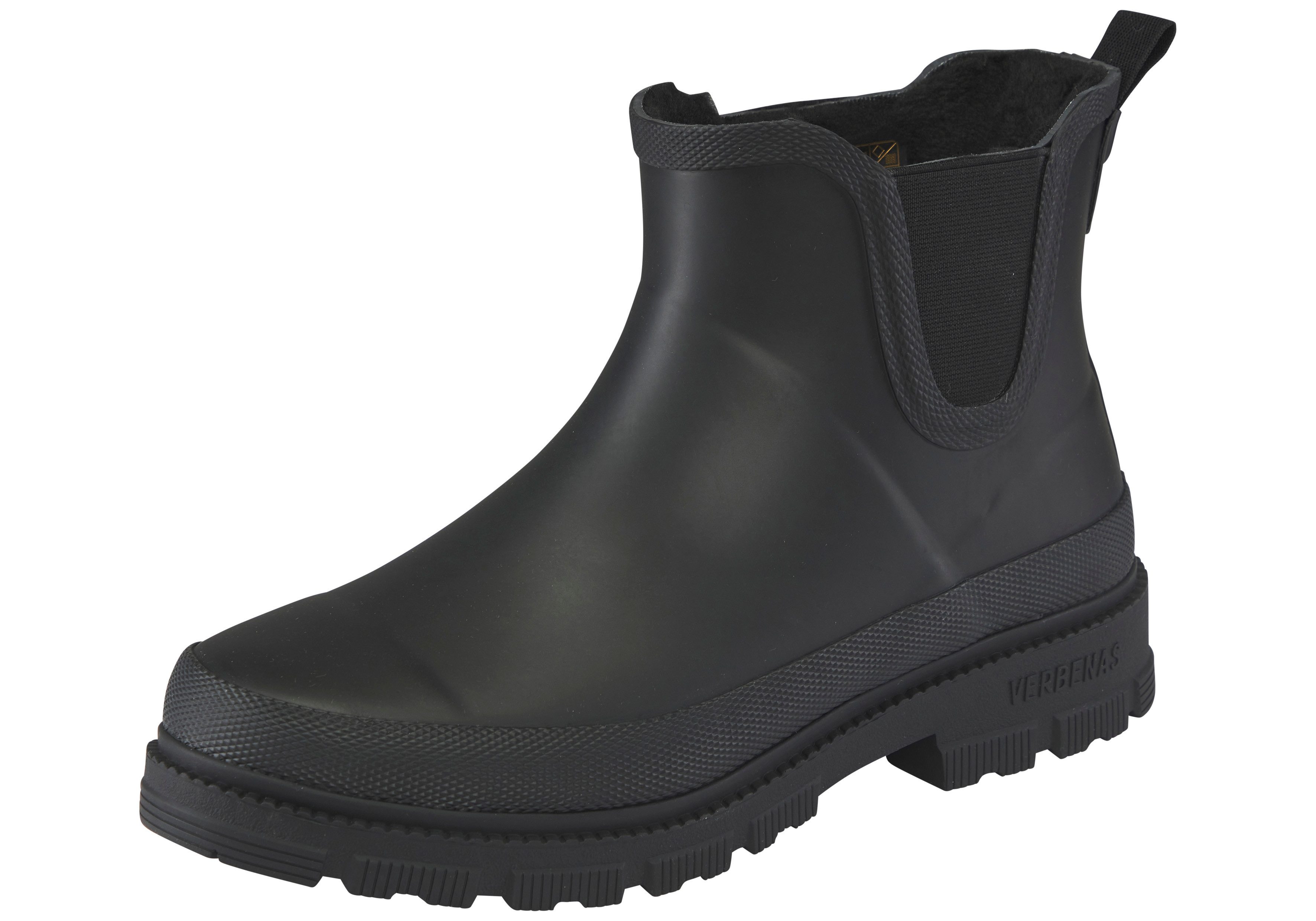 VERBENAS LUKA FUR SMOOTH Gummistiefelette Regenstiefel, Rainboots mit Warmfutter