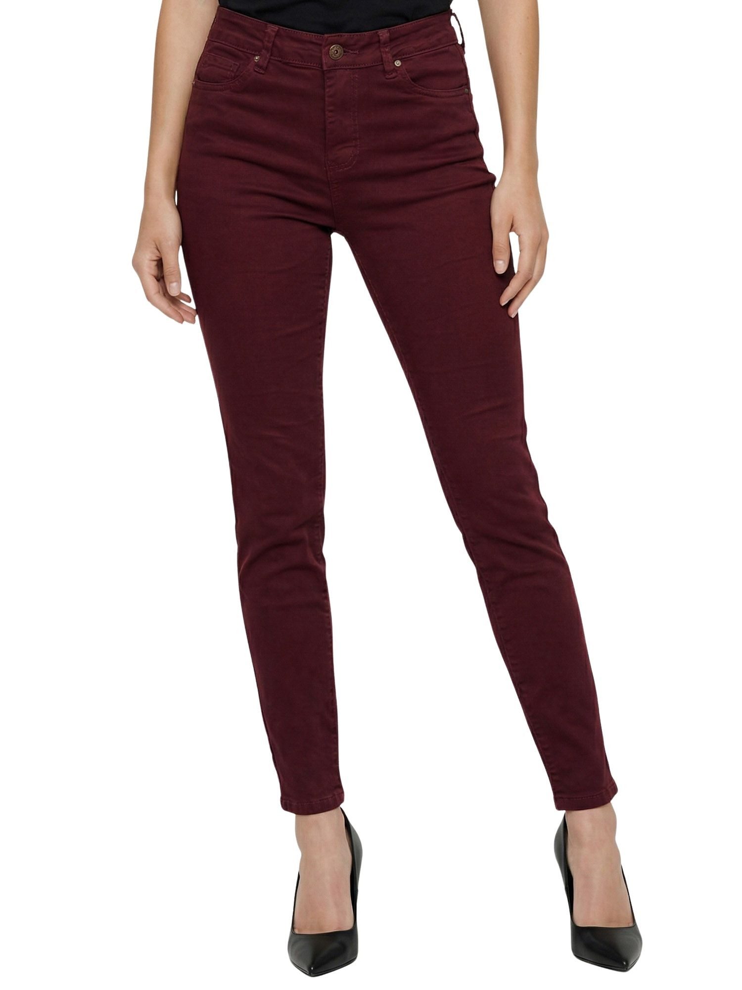 Tazzio High-waist-Jeans F138 Damen Skinny Fit Jeanshose