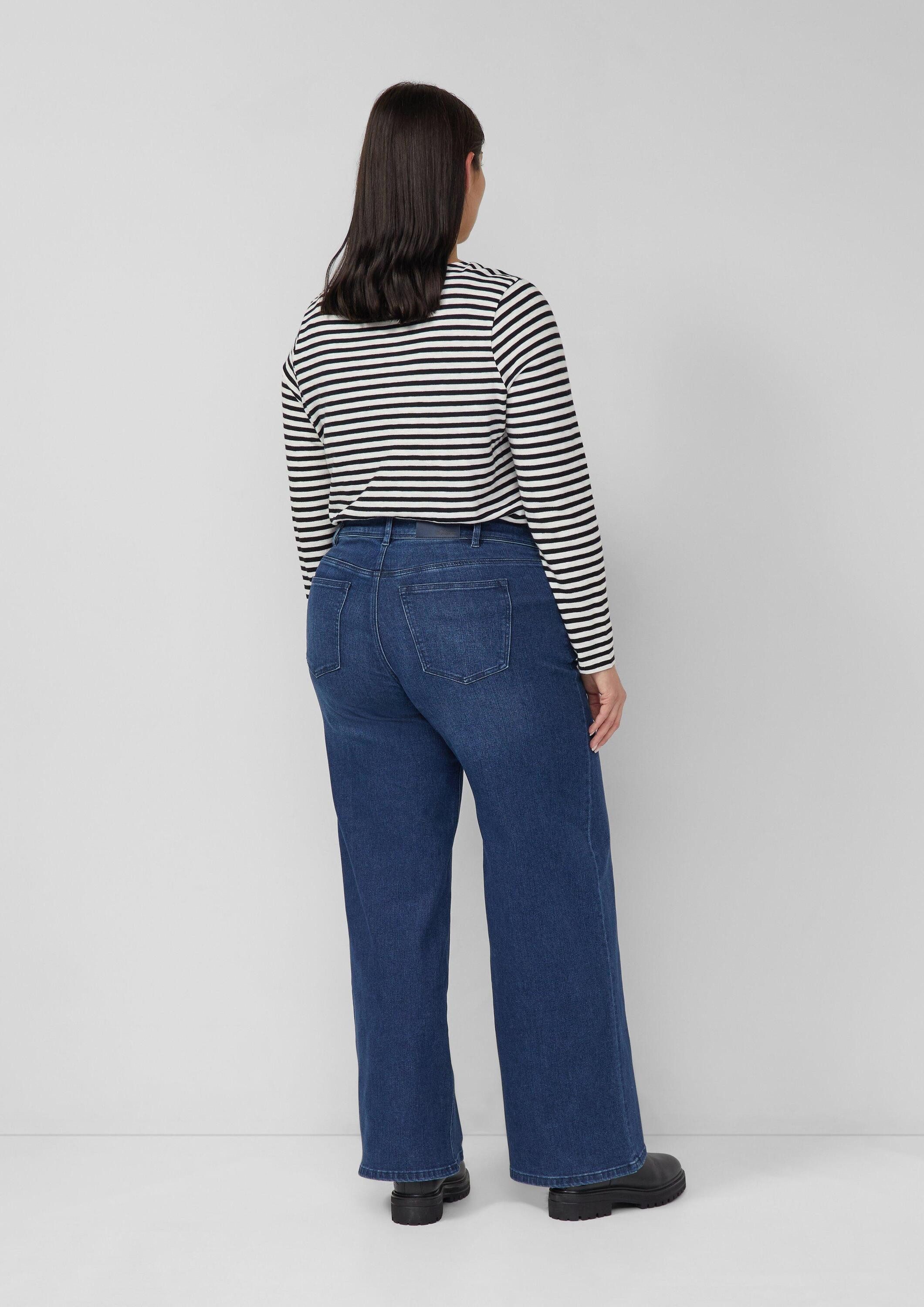 s.Oliver Weite Jeans Jeans-Hose Jeans / Relaxed Fit / Mid Rise / Wide Leg