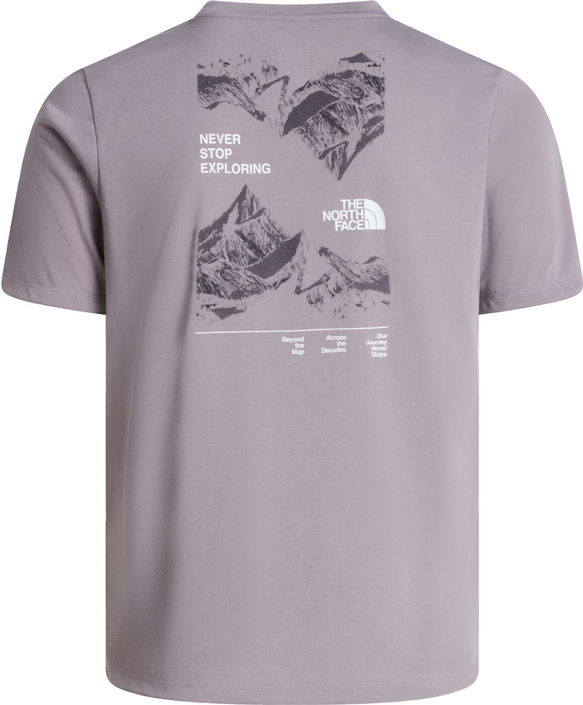 The North Face Kurzarmshirt M FOUNDATION MOUNT SS TEE TRANSCENDENT GREY günstig online kaufen