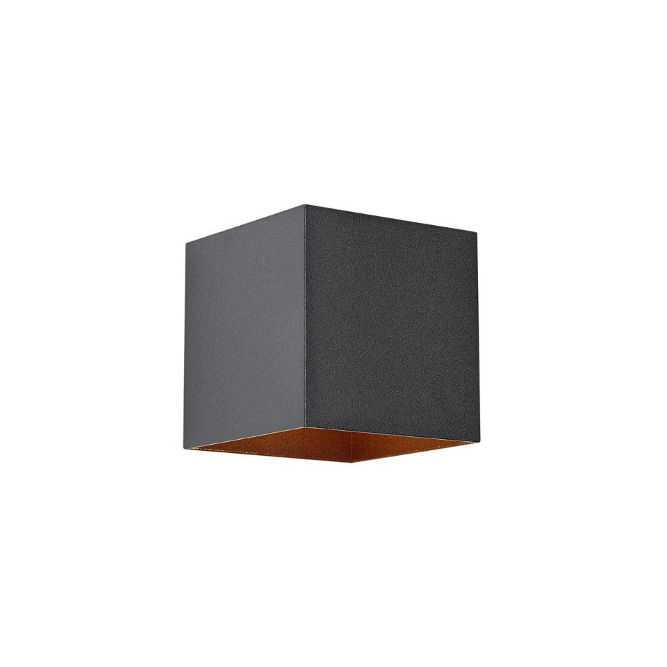 Qazqa LED Solarleuchte Charlene, LED fest integriert, Extra-Warmweiß, QAZQA Solar­leuchte, integrated, Schwarz, Aluminium, Modern