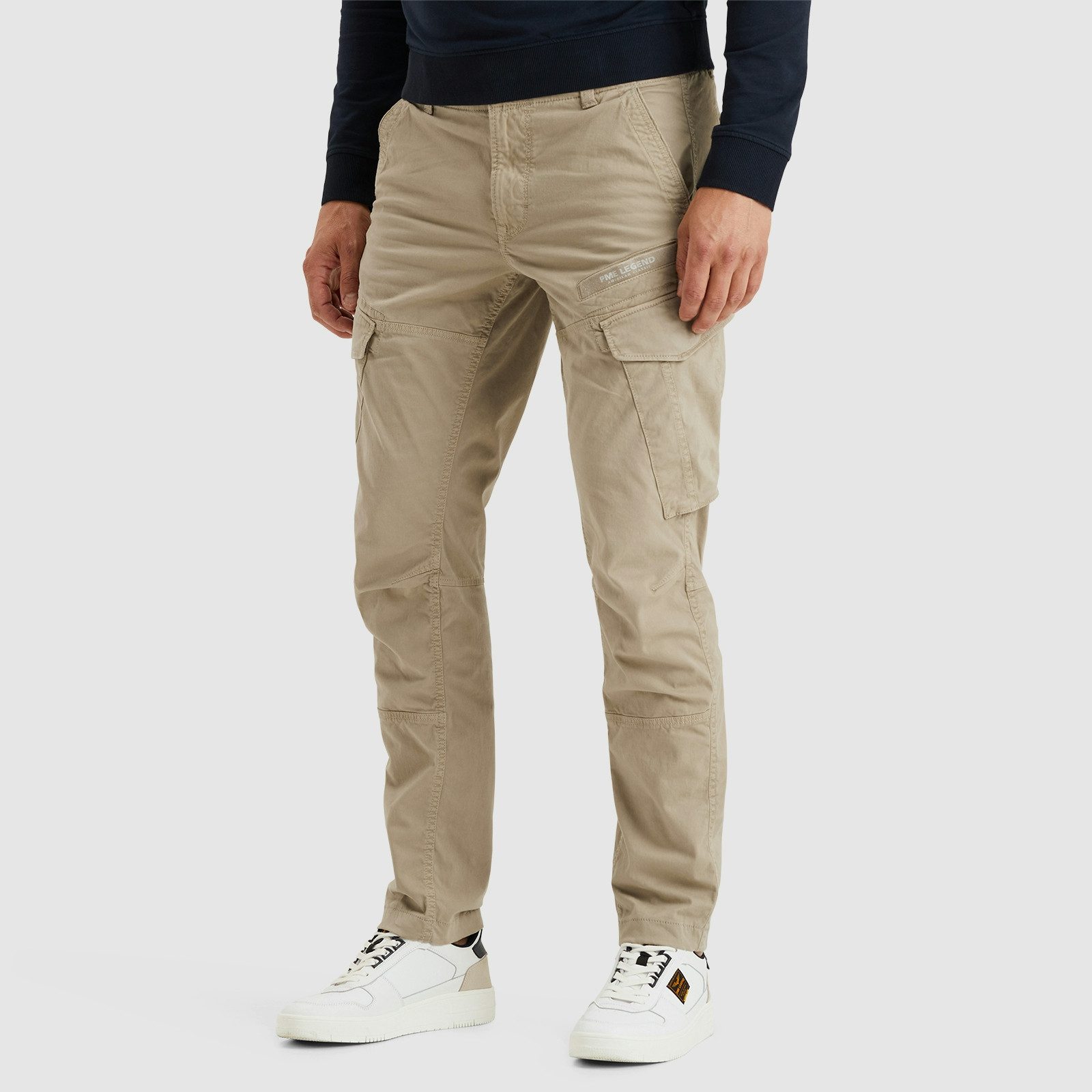 PME LEGEND Cargohose Nordrop Stretch Twill mit Logo Stickerei – Bild 2 von 5