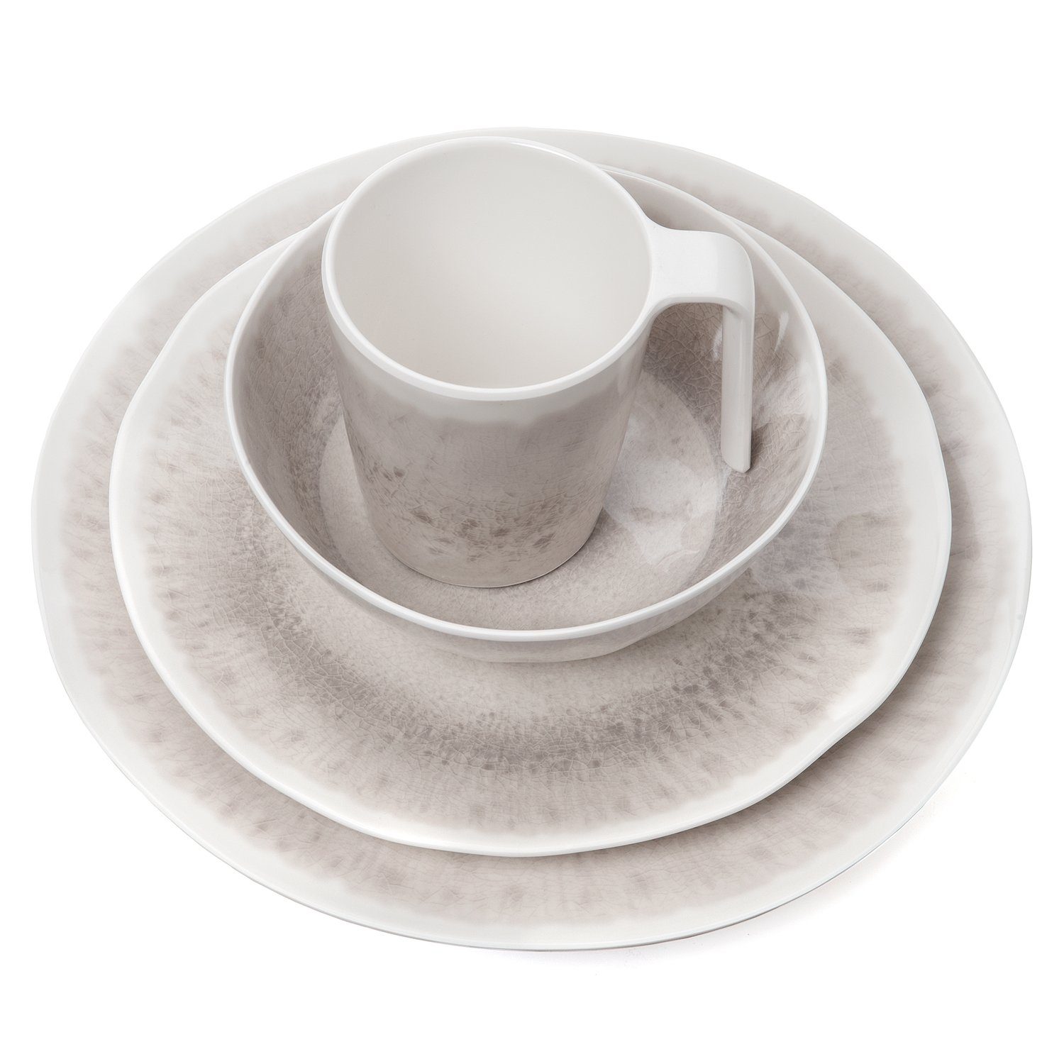 Moritz Geschirr-Set Camping Geschirr Set 1 Person Amboss Design