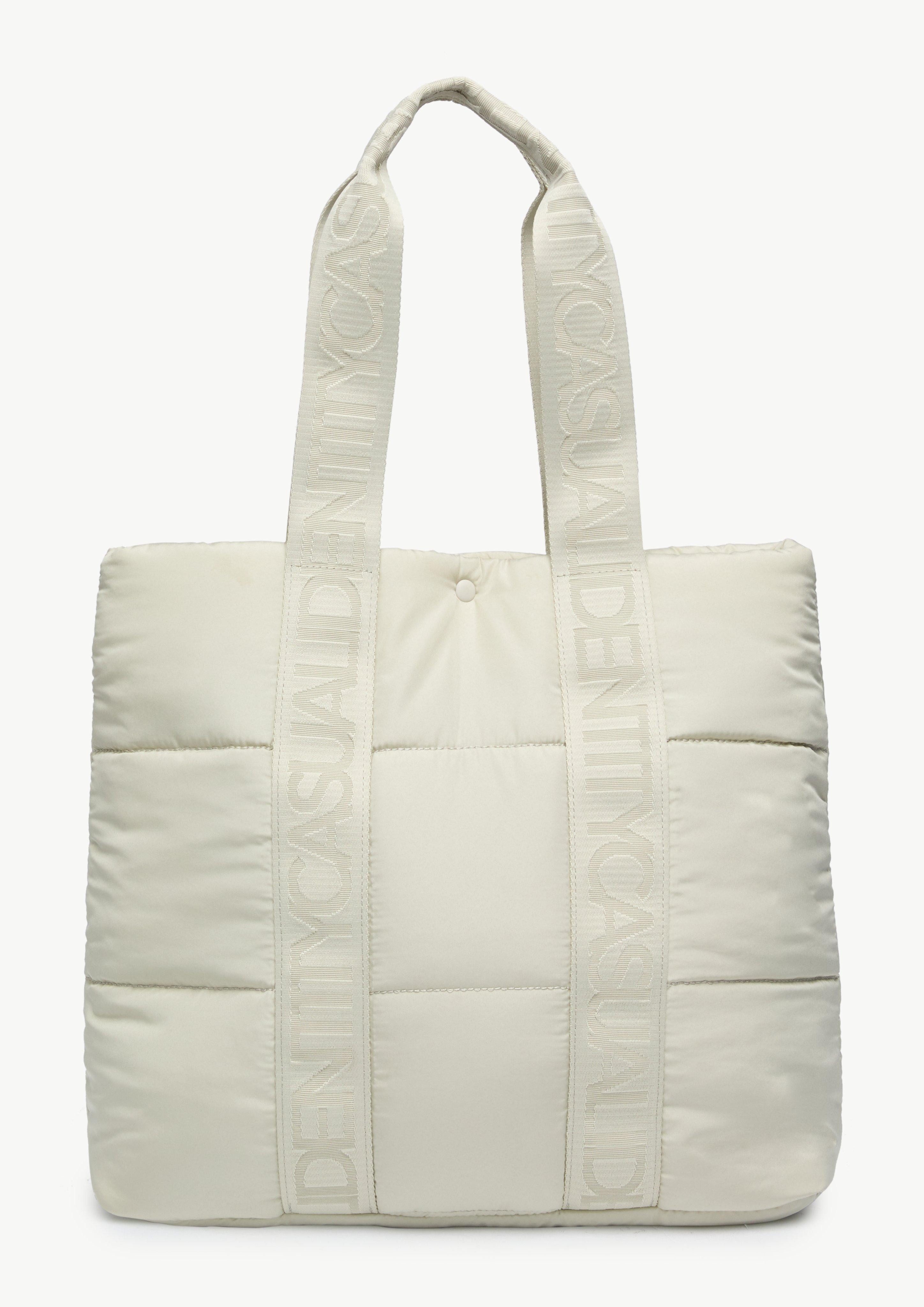 Tragetasche Gesteppter Shopper mit Logo-Details