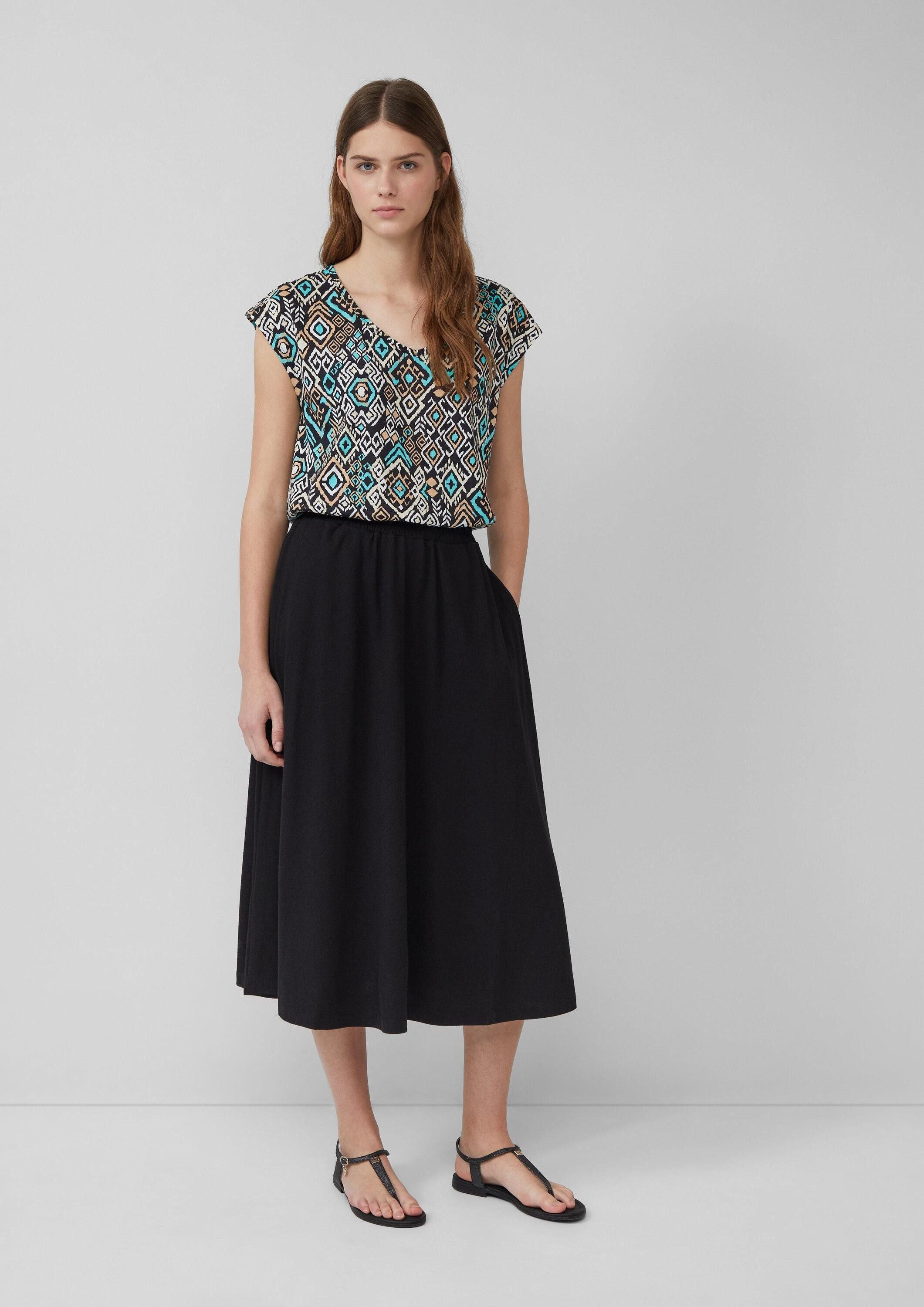 s.Oliver Midirock Rock Jersey-Midirock mit Eingrifftaschen günstig online kaufen