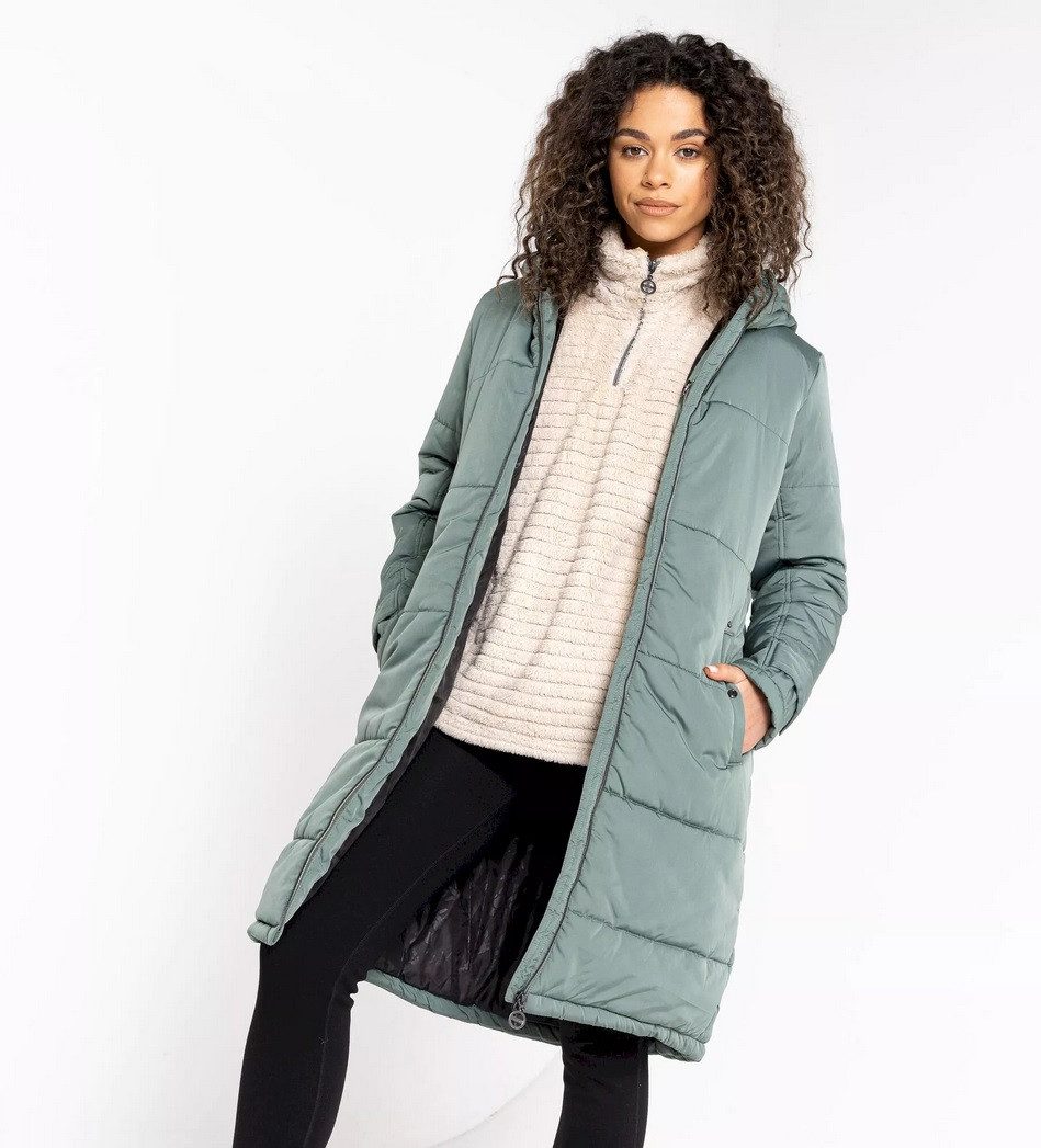 Dare2b Winterjacke Winter-Steppjacke Reputable II (wattierte Jacke, wasserdicht) grün