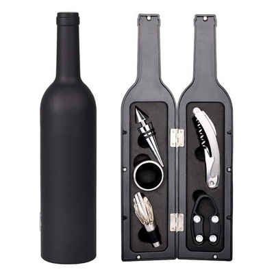 Markenwarenshop-Style Korkenzieher Sommelier Weinzubehör Korkenzieher Kellnermesser Set 6-tlg BM-2101