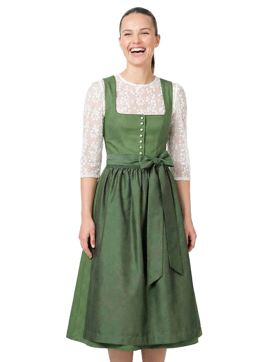 MarJo Dirndl Dirndl Wackersberg 75cm Länge grün