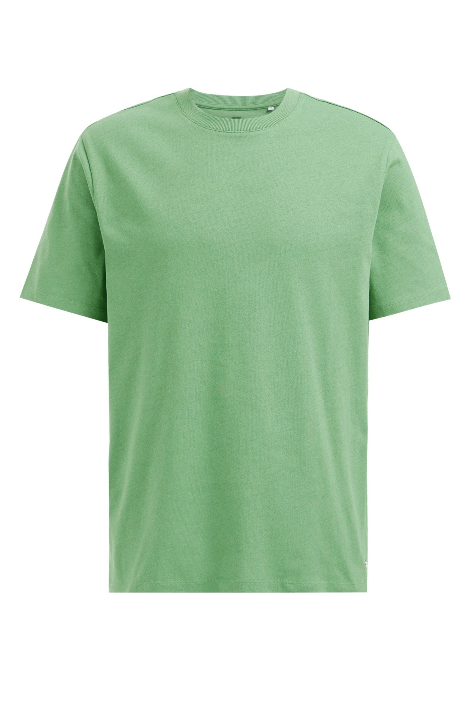 WE Fashion T-Shirt (1-tlg) Grün