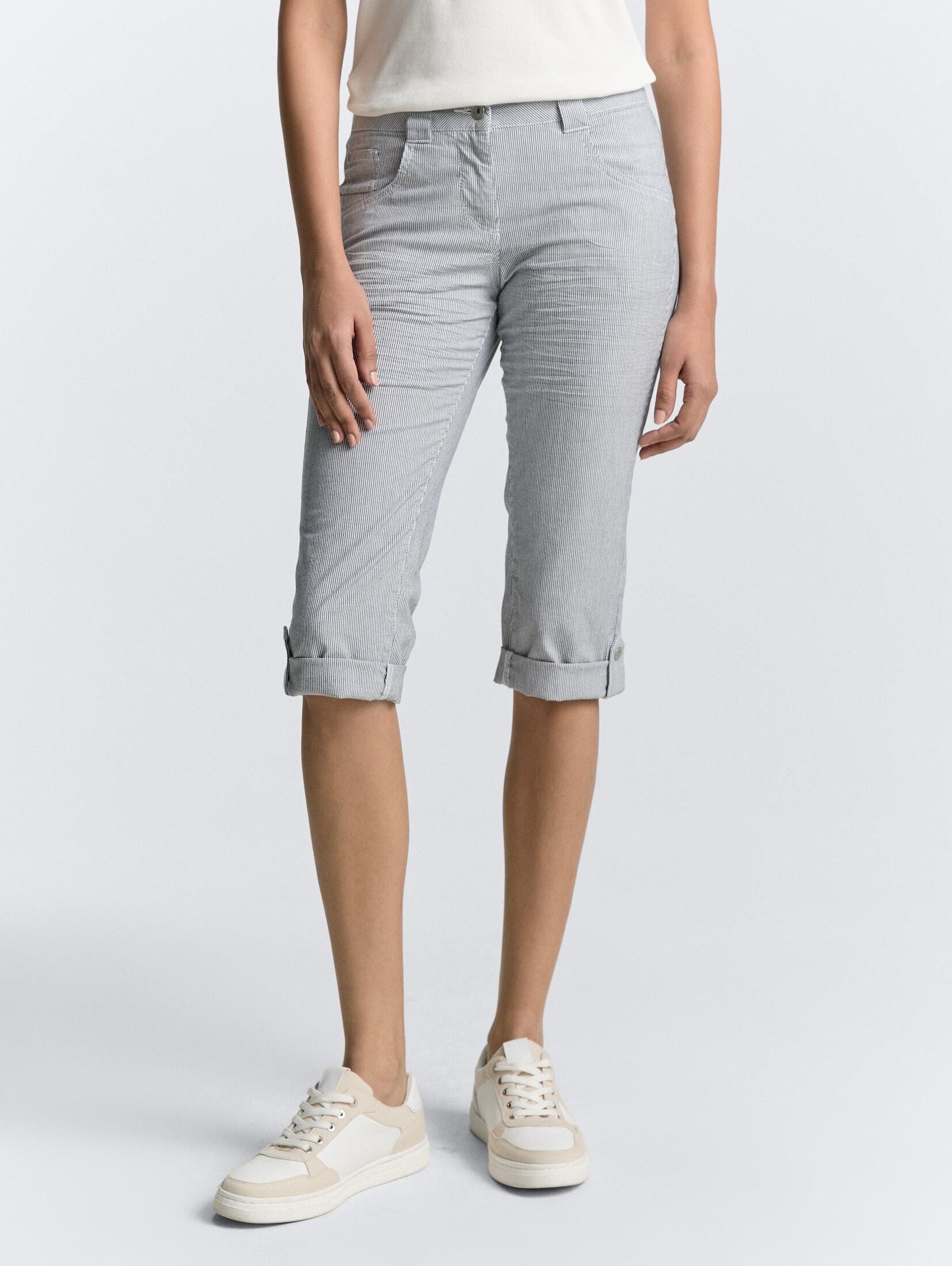 TOM TAILOR 3/4-Hose Hosen & Chino Tapered Relaxed Capri Hose