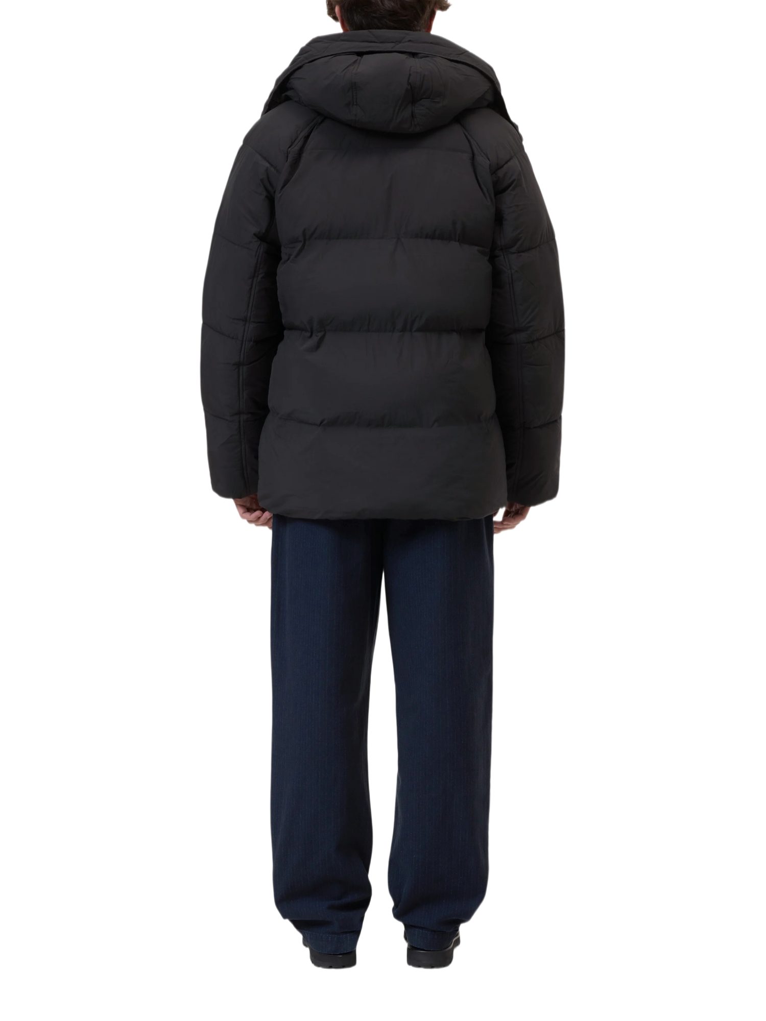 CLOSED Funktionsjacke schwarz,Outdoor,Nylon,Unifarben,Lang,Regular Fit