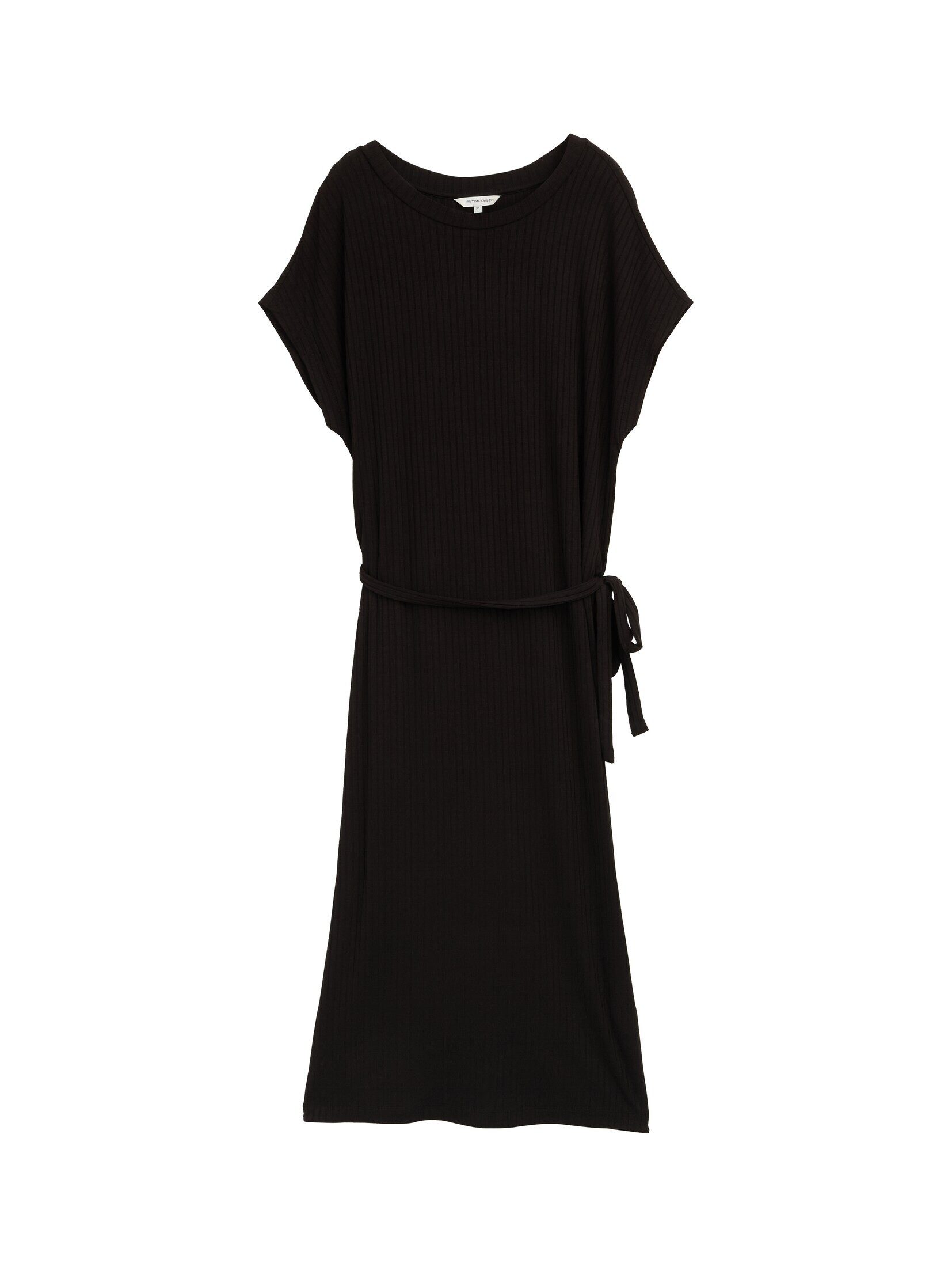 TOM TAILOR Sommerkleid Ripp Midi-Kleid mit günstig online kaufen