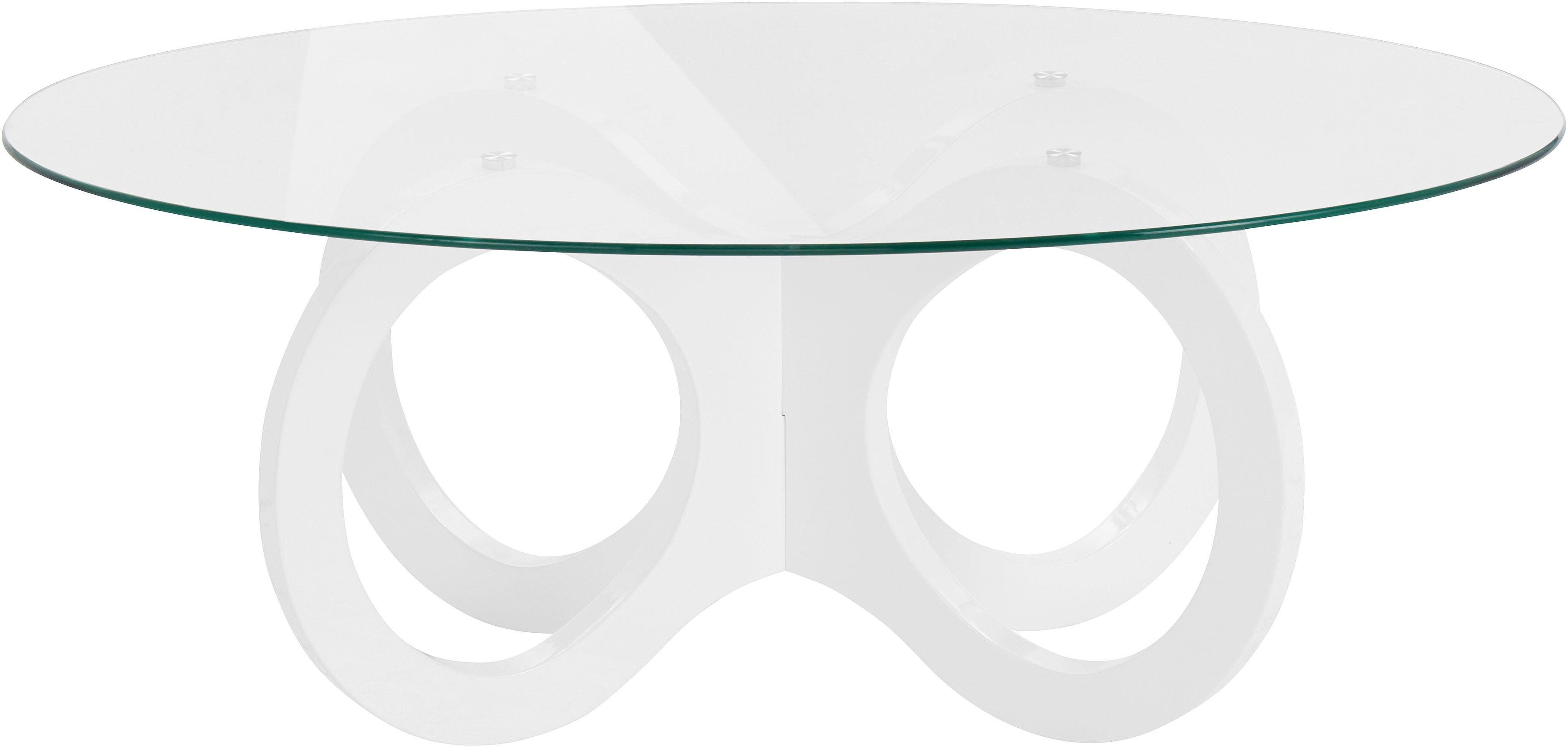 OTTO home Couchtisch Citro, in ovaler Form, elegant