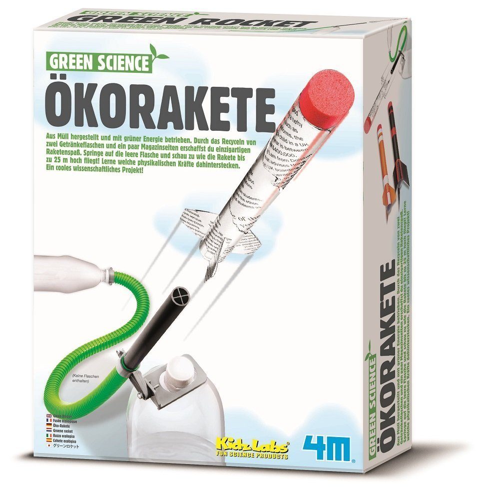 Experimentierkasten Green Science Ökorakete