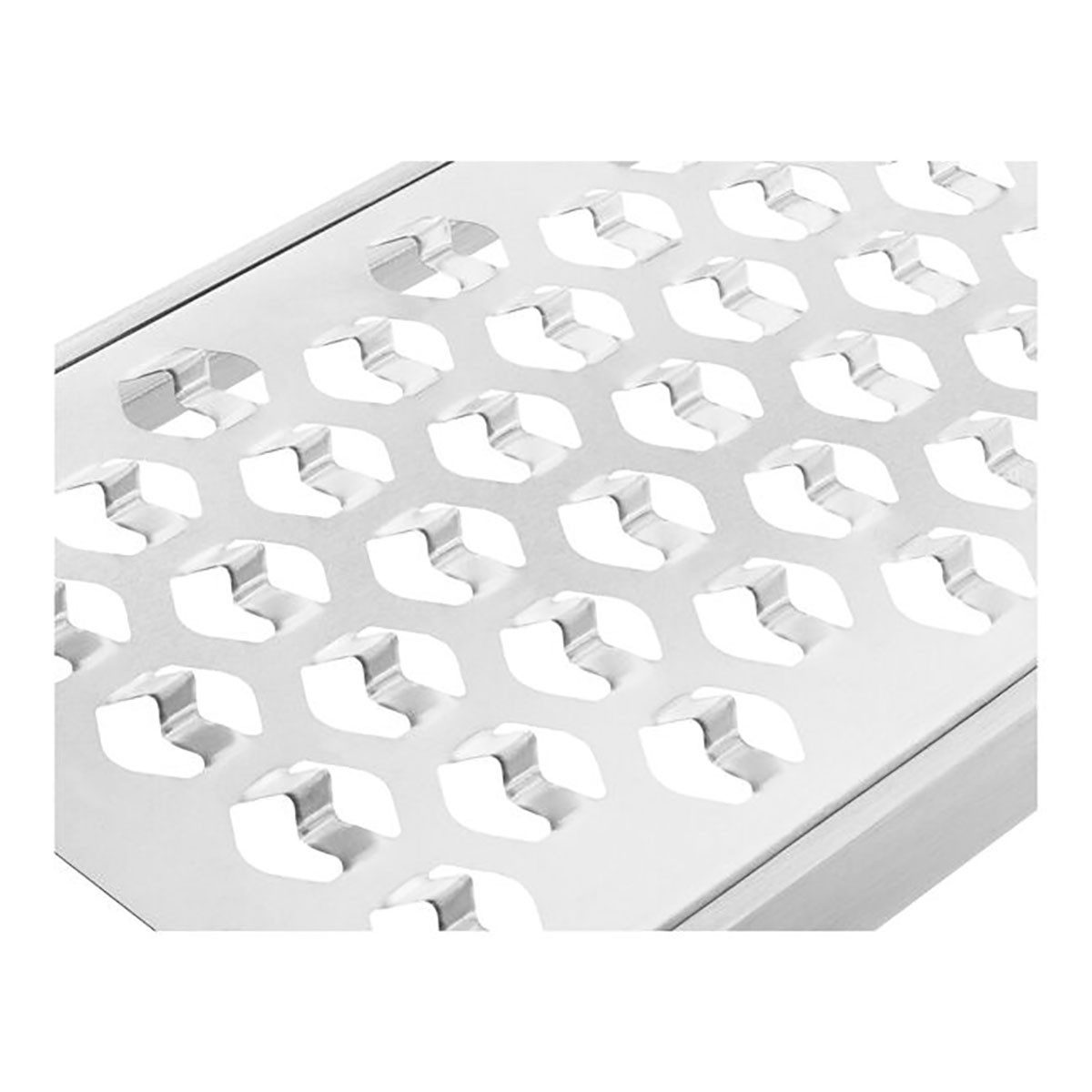Zwilling Küchenreibe ZWILLING Pro Küchenhelfer Reibe, 34 cm Grau Medium, Edelstahl, (1-St)