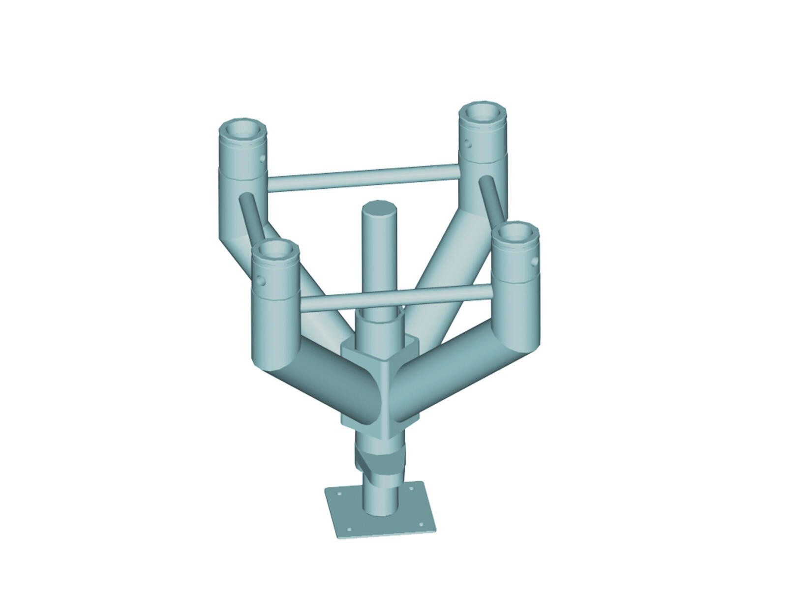 Thumbnail - Alutruss Rahmentraverse ALUTRUSS QUADLOCK Nivellier-Fußgestell QNF-300