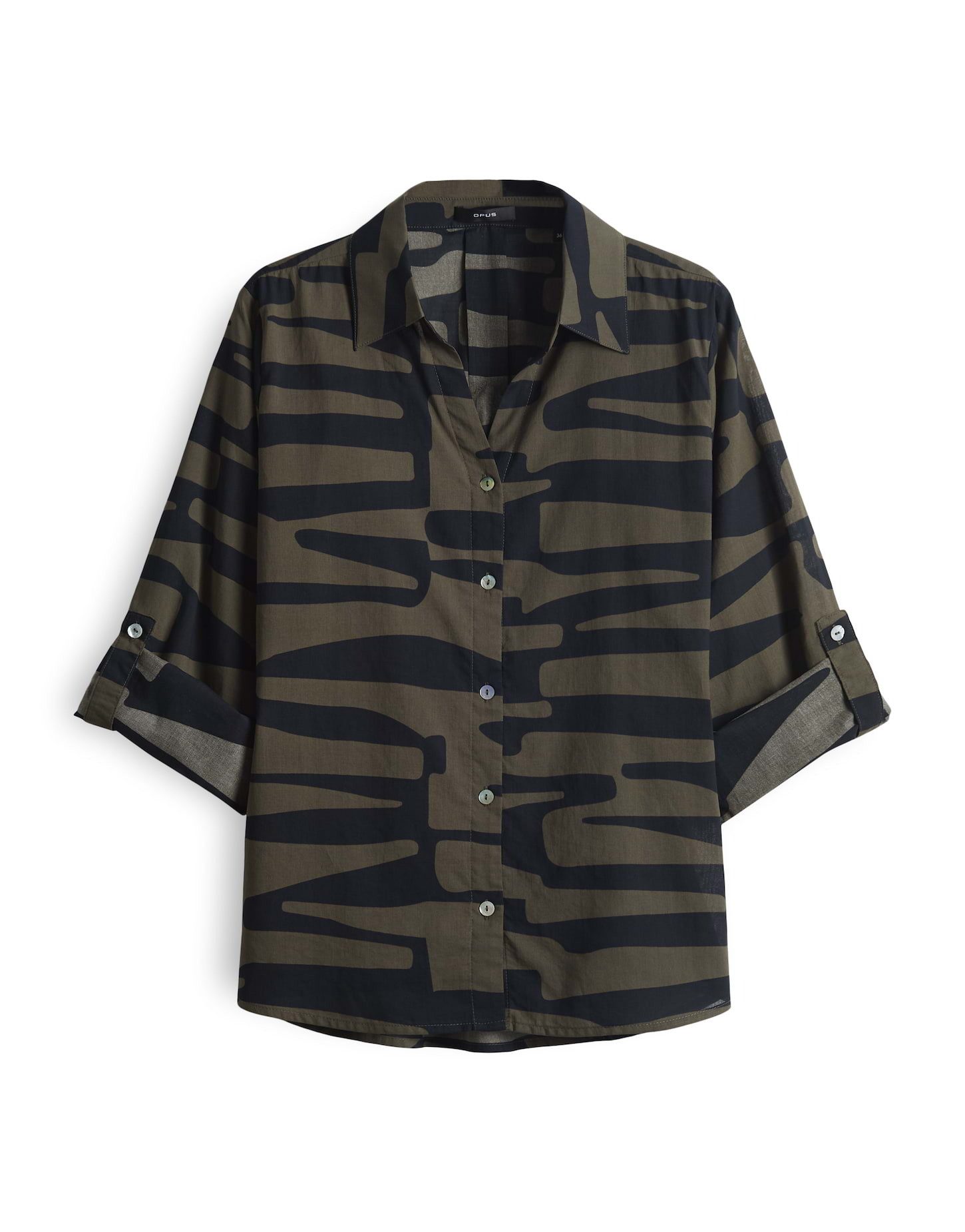 OPUS Langarmbluse FUMANI JUNGLE aus Cotton Voile günstig online kaufen