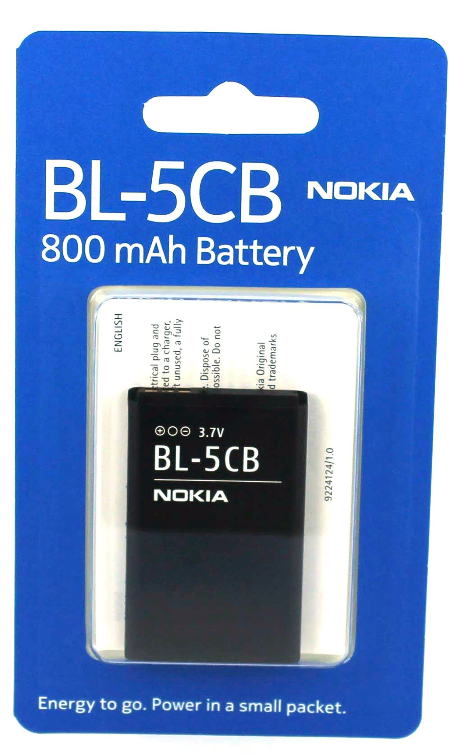 Nokia Original Akku für Nokia 109 Akkupacks Akku 800 mAh