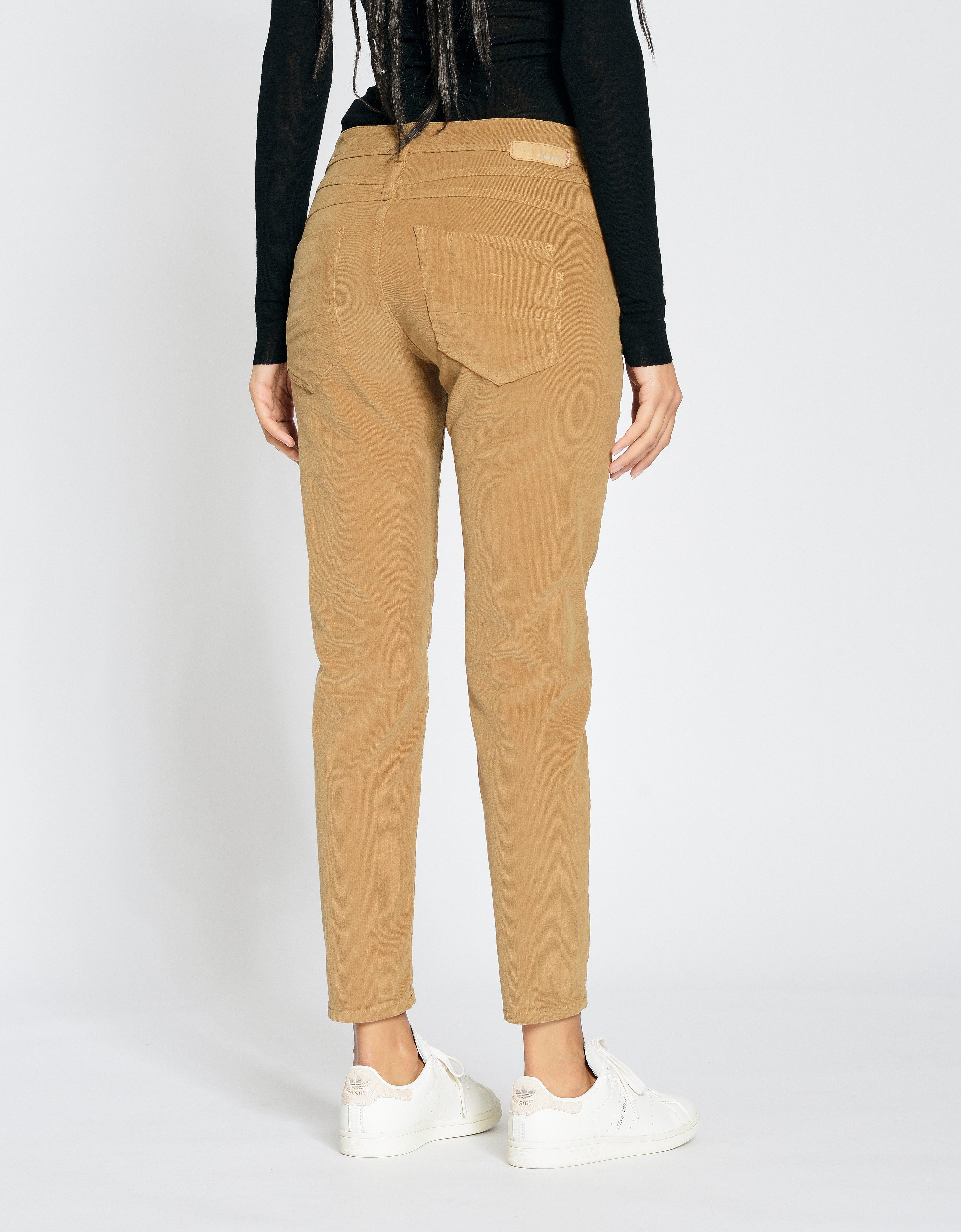 GANG Cordhose 94AMELIE CROPPED mit doppelter günstig online kaufen