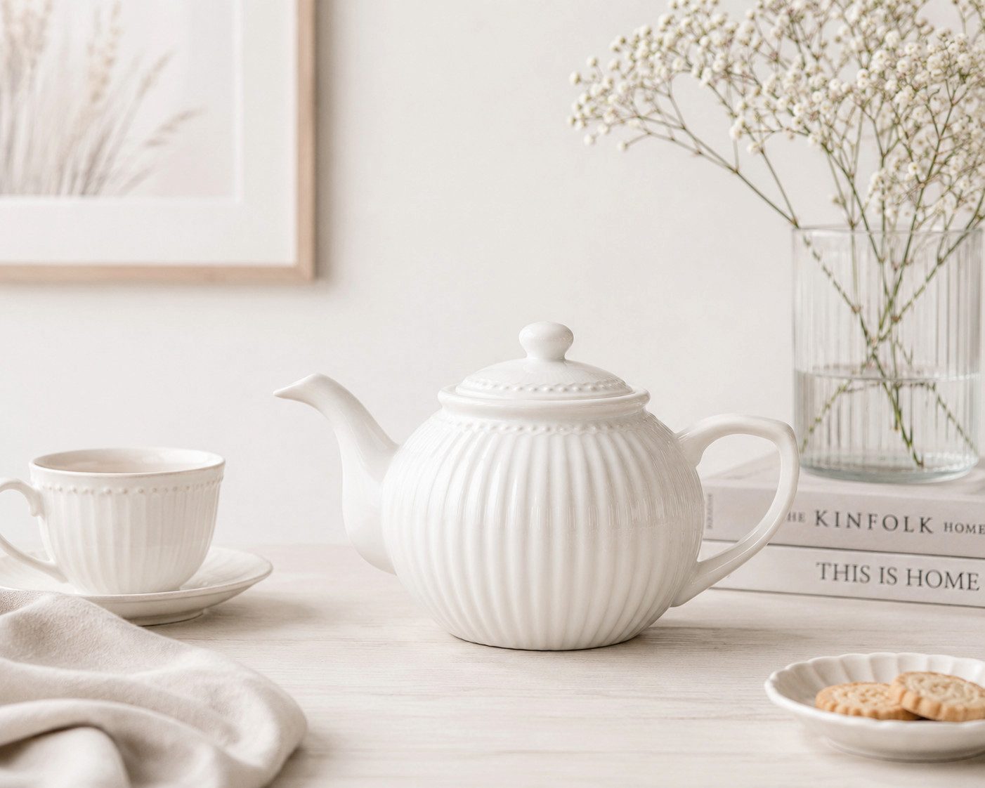 Greengate Teekanne GreenGate Teekanne Alice Weiß 1,5 L
