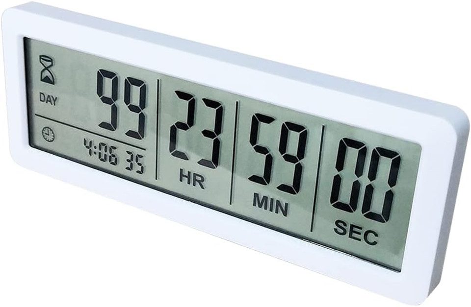Funktischuhr Digitale Countdown-Tage-Timer-Uhr, Funktischuhr Digitale Tischuhr