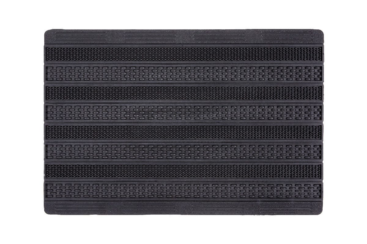 Yoursol Fußmatte Türmatte Rubic für Wohnzimmer, Bad, Outdoor, Matte Eingang, Schwarz, 40 x 60 cm